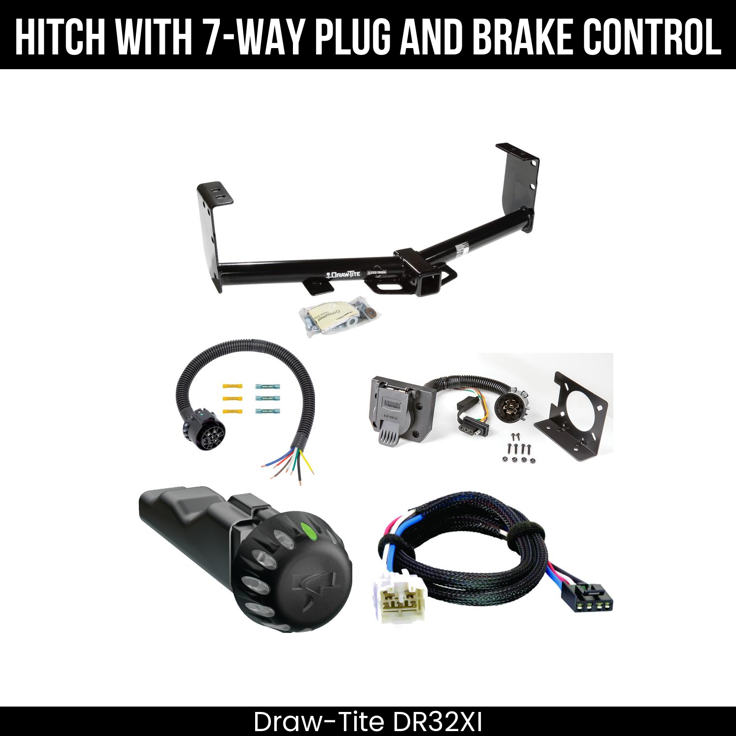 Trailer Hitch , 7-Way , Tekonsha Voyager iD Smart Brake Control