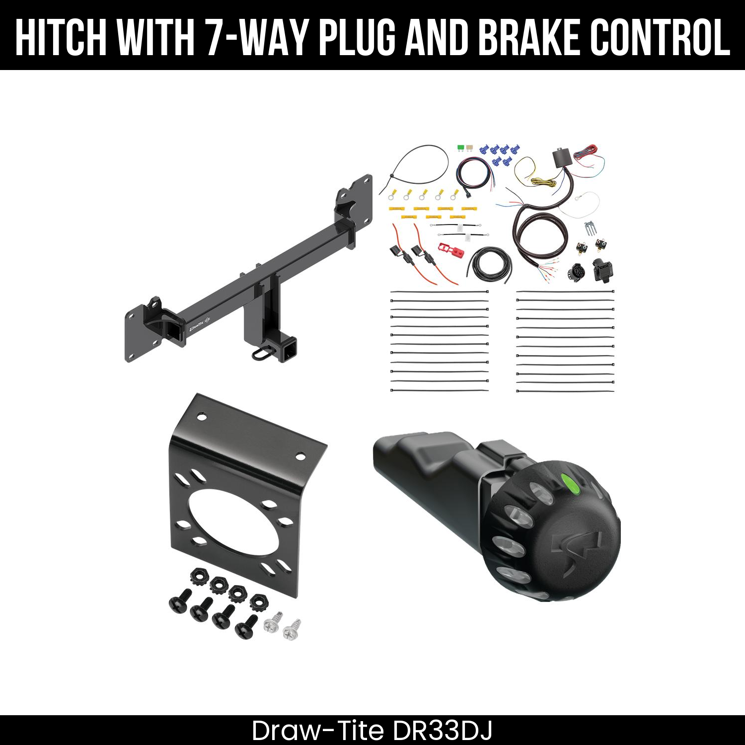 Trailer Hitch , 7-Way , Tekonsha Voyager iD Smart Brake Control