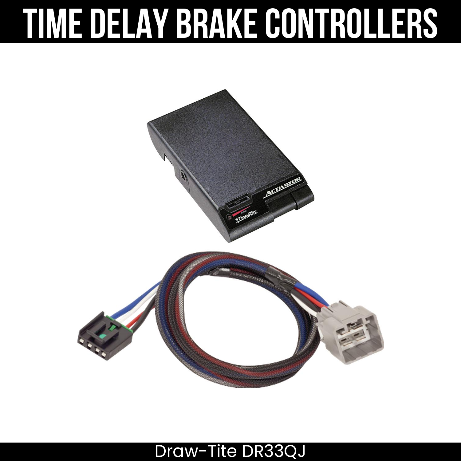 Draw-Tite Activator Brake Control , Plug Adapter