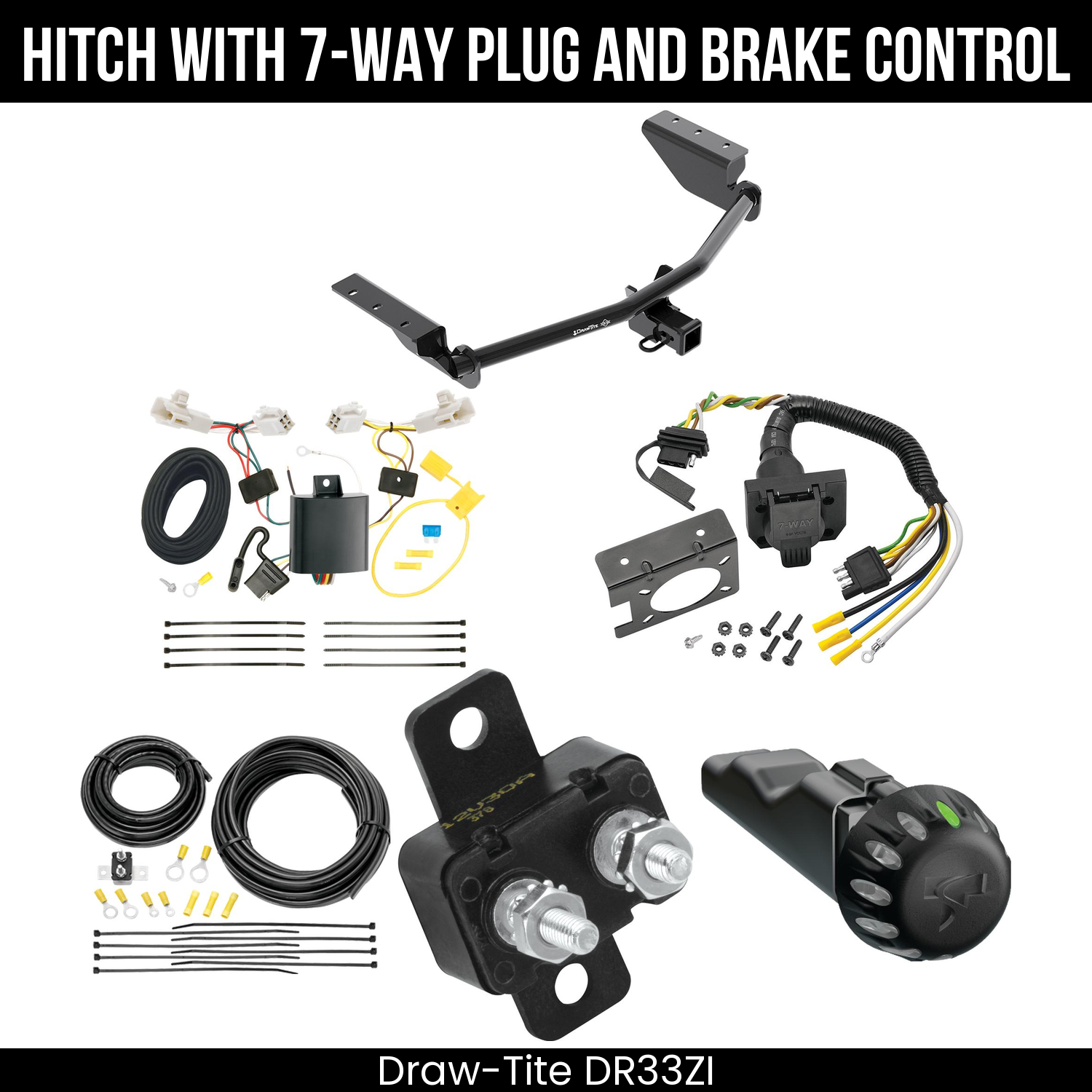 Trailer Hitch , 7-Way , Tekonsha Voyager iD Smart Brake Control