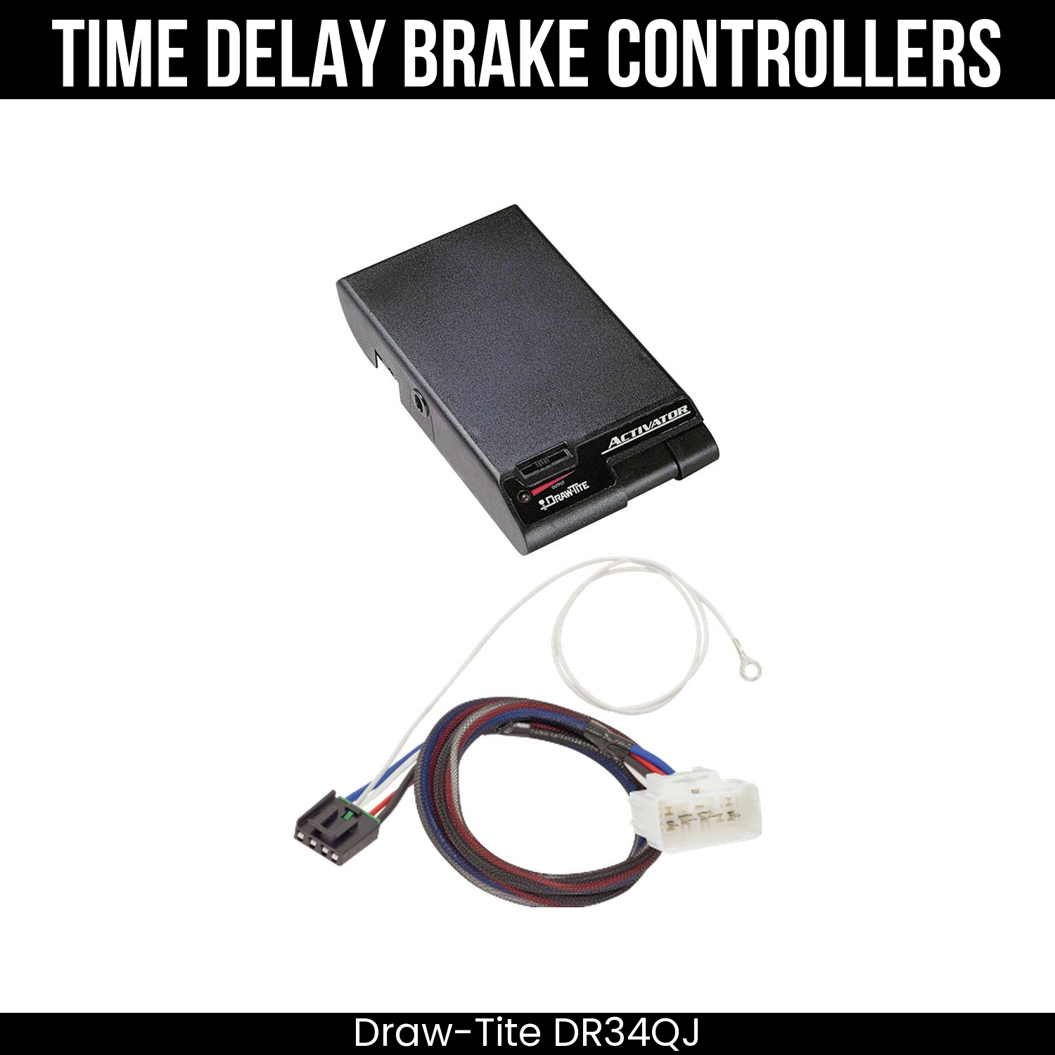 Draw-Tite Activator Brake Control , Plug Adapter
