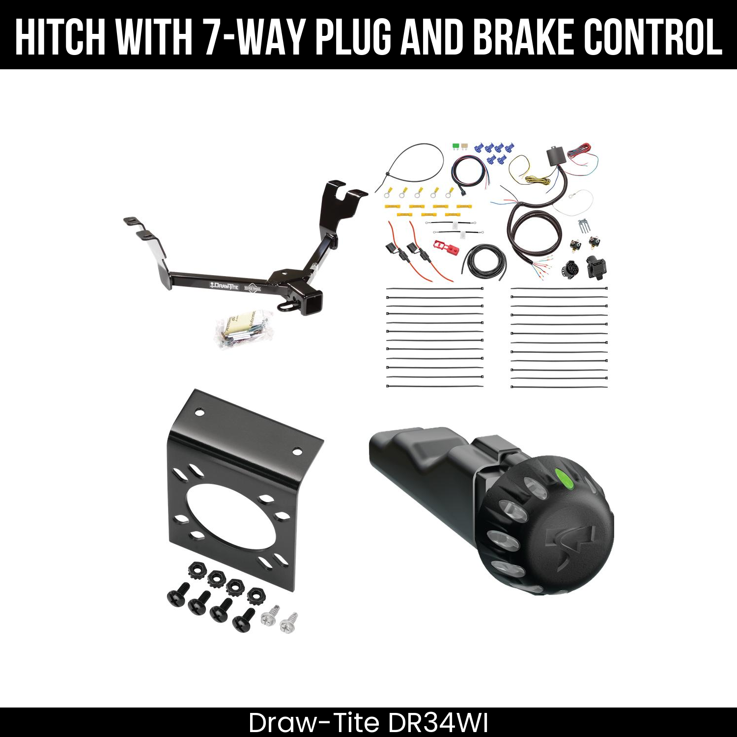 Trailer Hitch , 7-Way , Tekonsha Voyager iD Smart Brake Control
