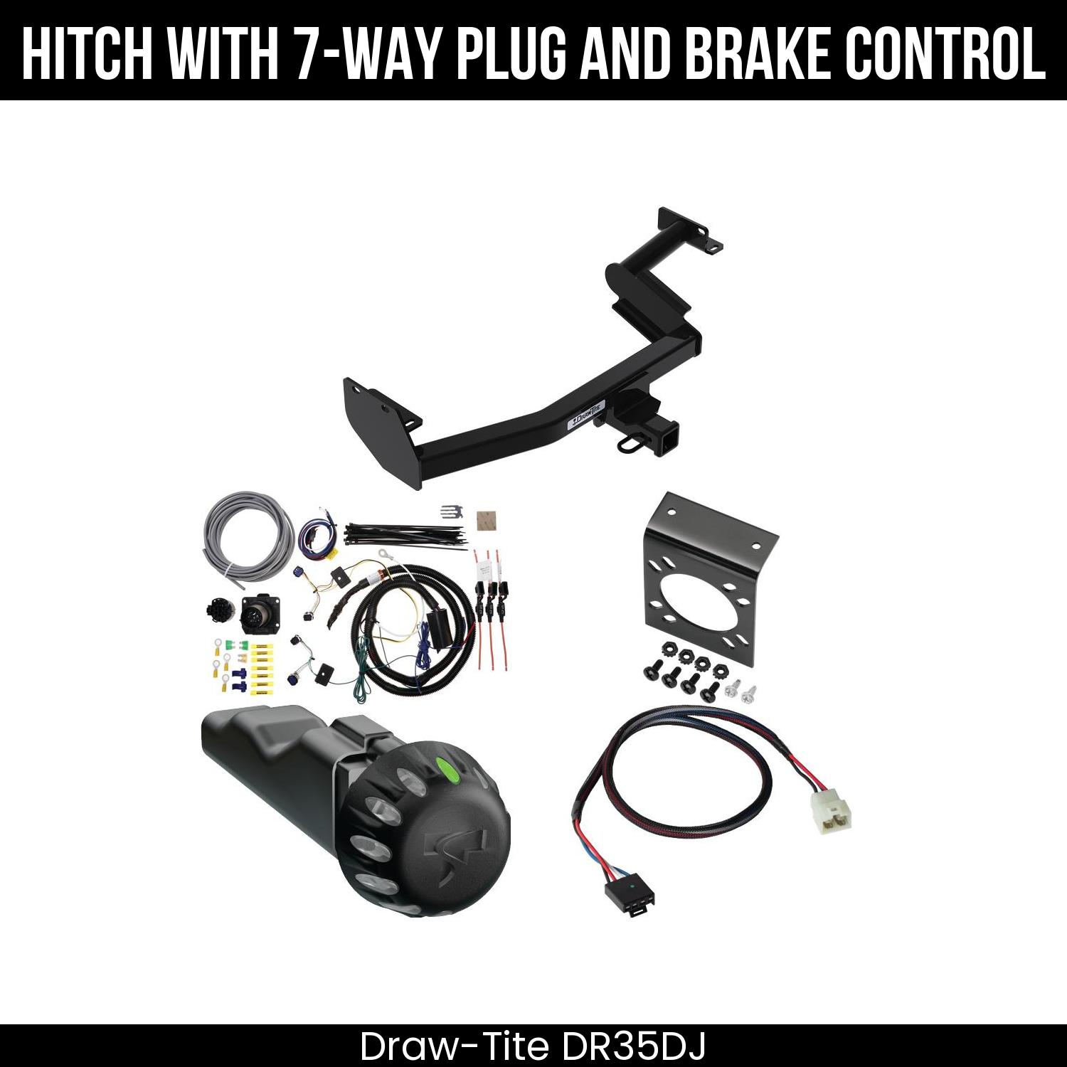 Trailer Hitch , 7-Way , Tekonsha Voyager iD Smart Brake Control