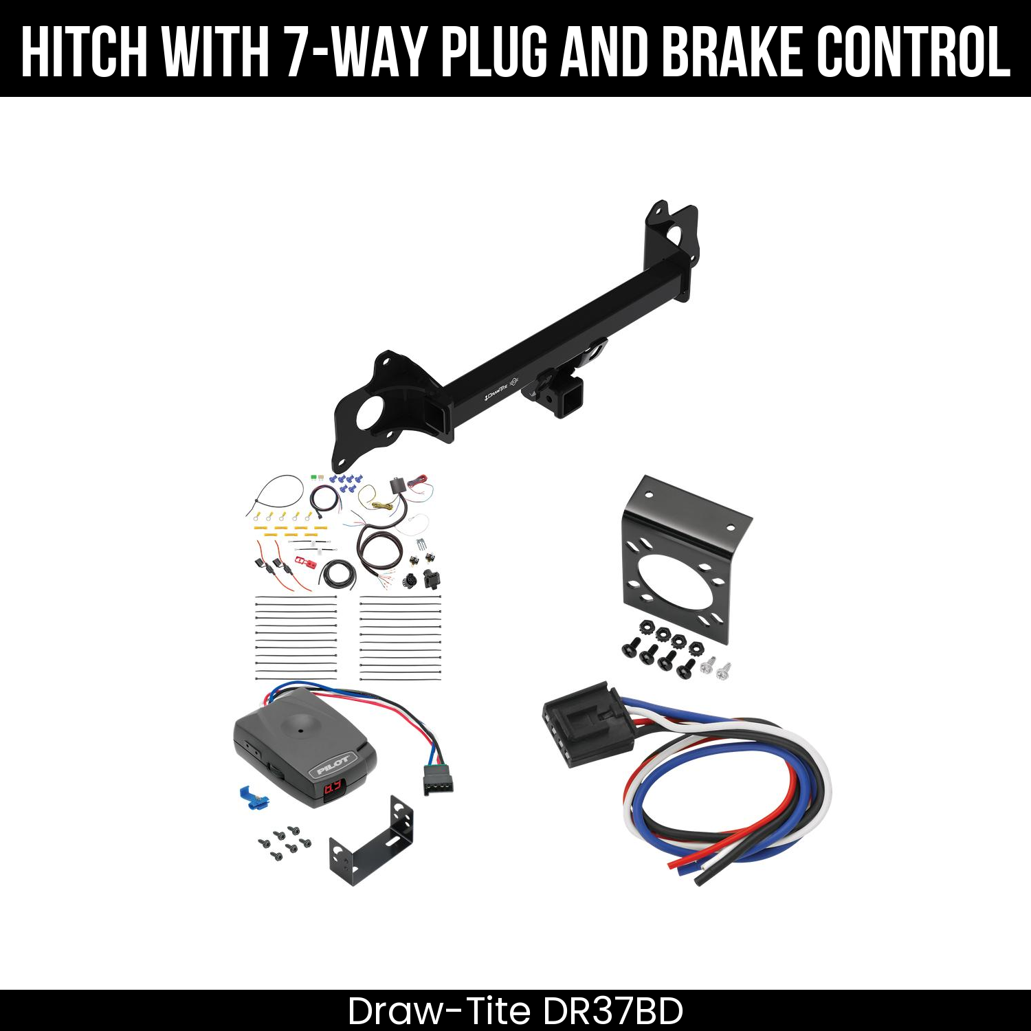Trailer Hitch , 7-Way , Pro Series Pilot Brake Control