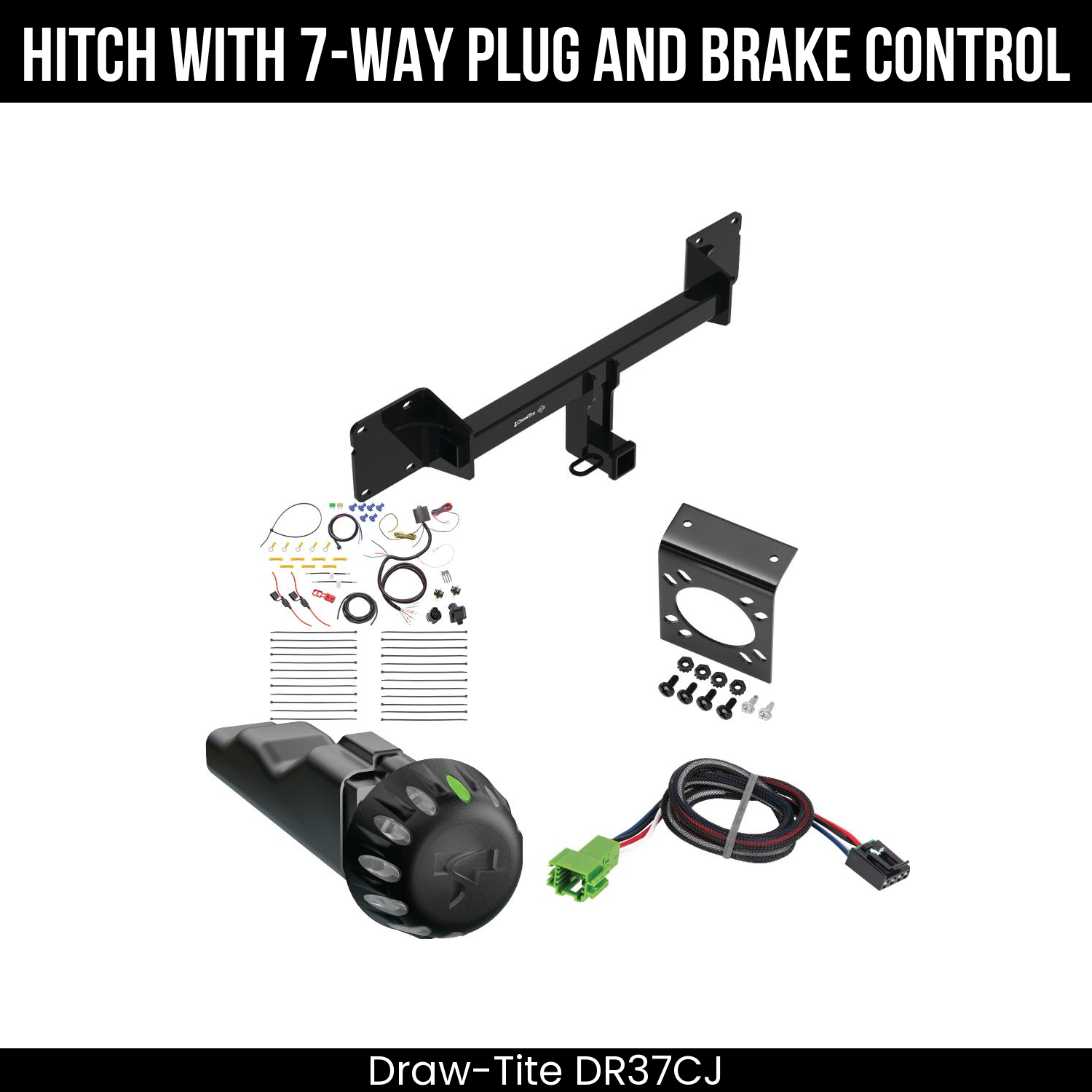 Trailer Hitch , 7-Way , Tekonsha Voyager iD Smart Brake Control