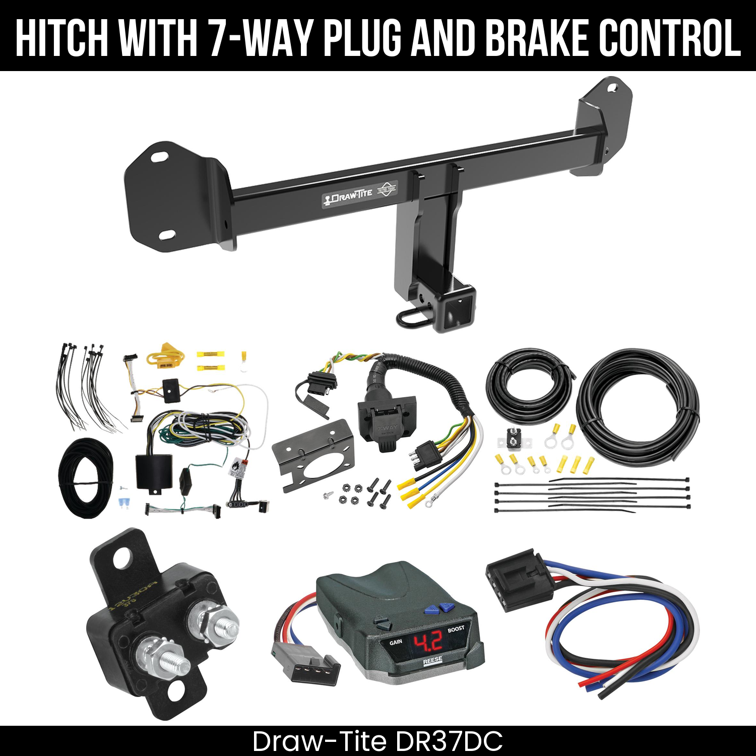 Trailer Hitch , 7-Way , Reese Brake EVN Control