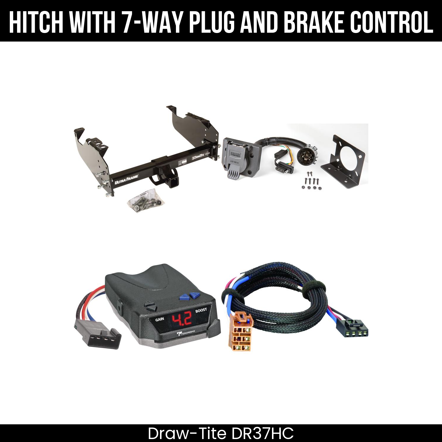 Trailer Hitch , 7-Way , Tekonsha Brake EVN Control