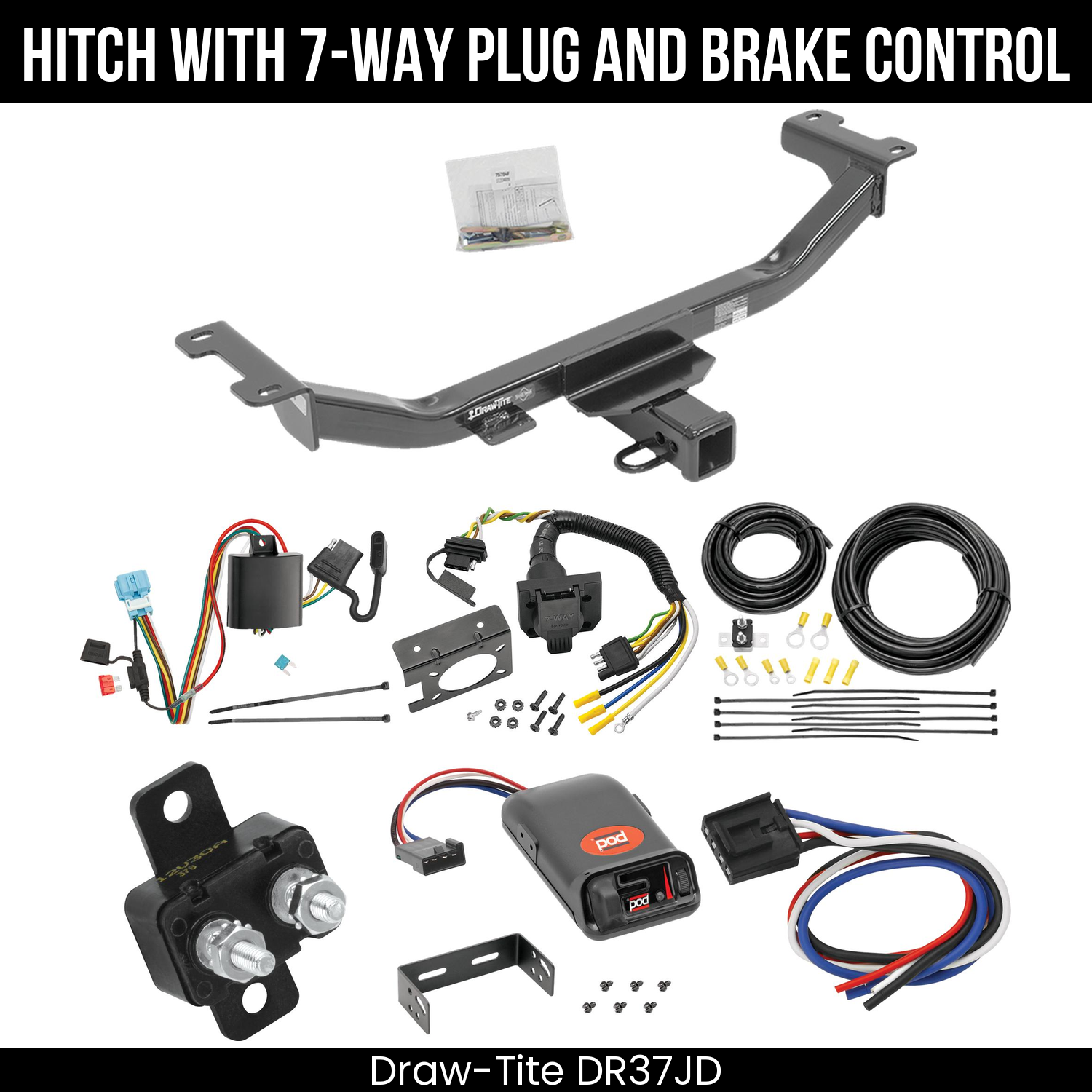 Trailer Hitch , 7-Way , Pro Series POD Brake Control