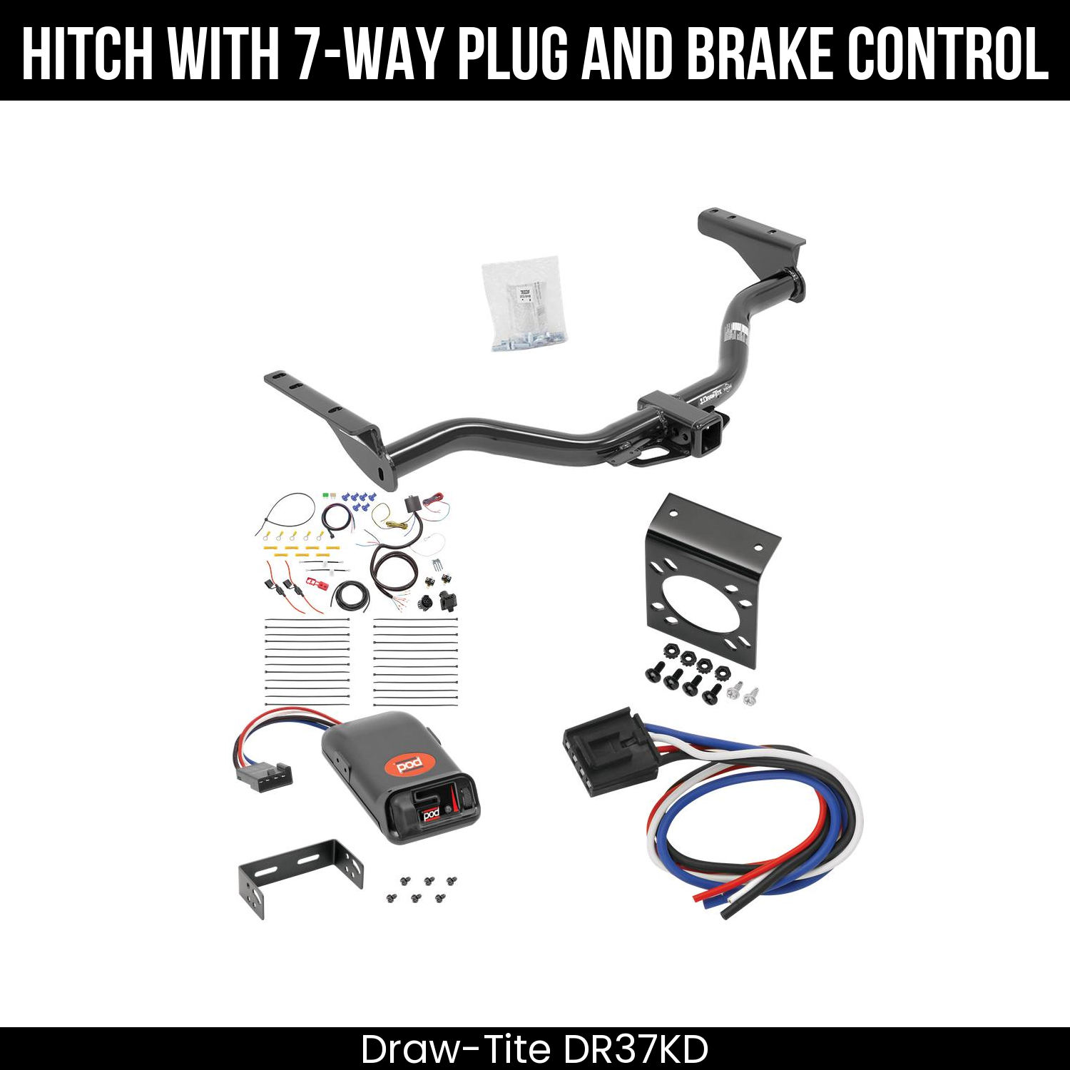 Trailer Hitch , 7-Way , Pro Series POD Brake Control
