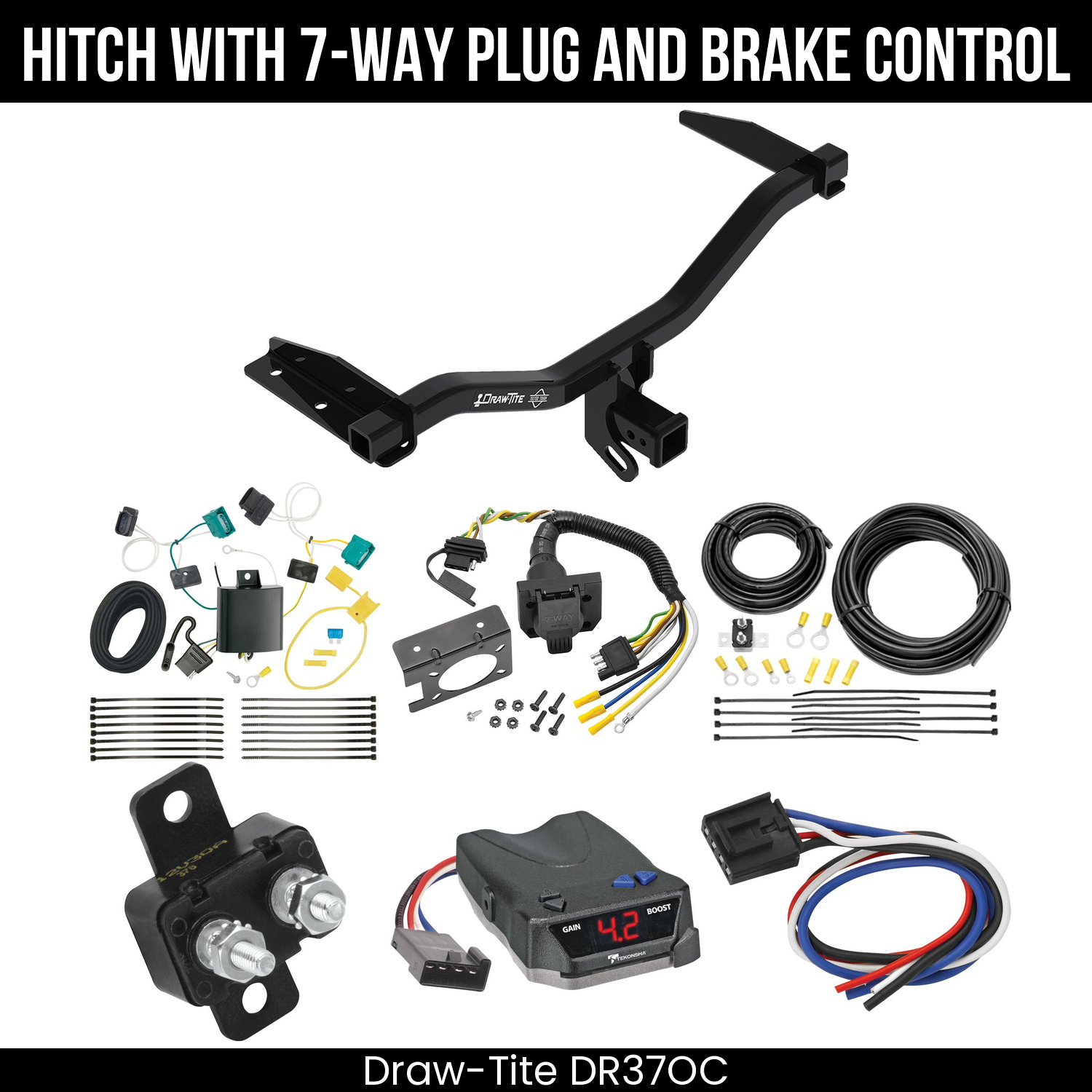 Trailer Hitch , 7-Way , Tekonsha Brake EVN Control