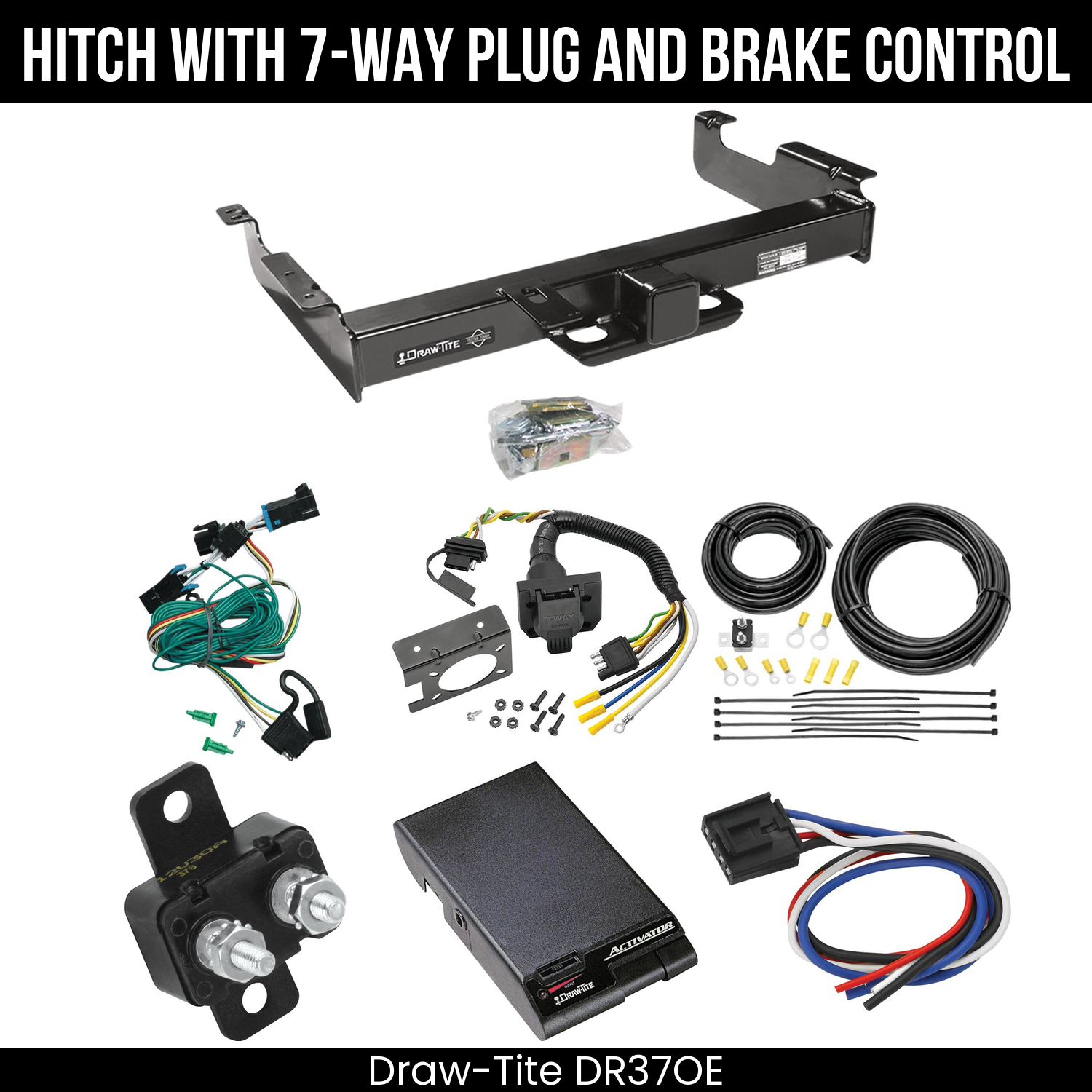 Trailer Hitch , 7-Way , Draw-Tite Activator Brake Control