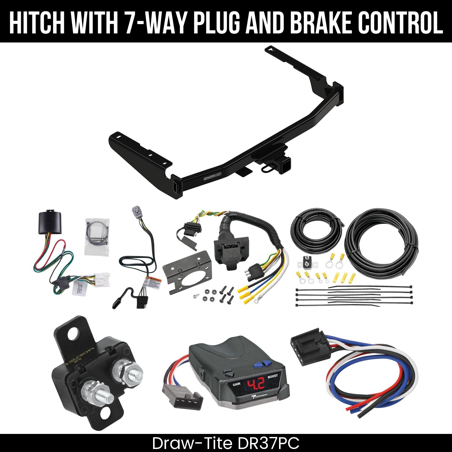Trailer Hitch , 7-Way , Tekonsha Brake EVN Control