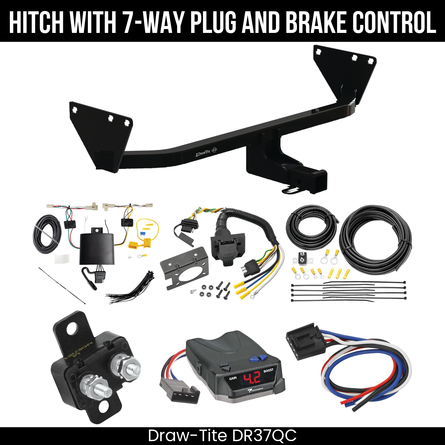 Trailer Hitch , 7-Way , Tekonsha Brake EVN Control