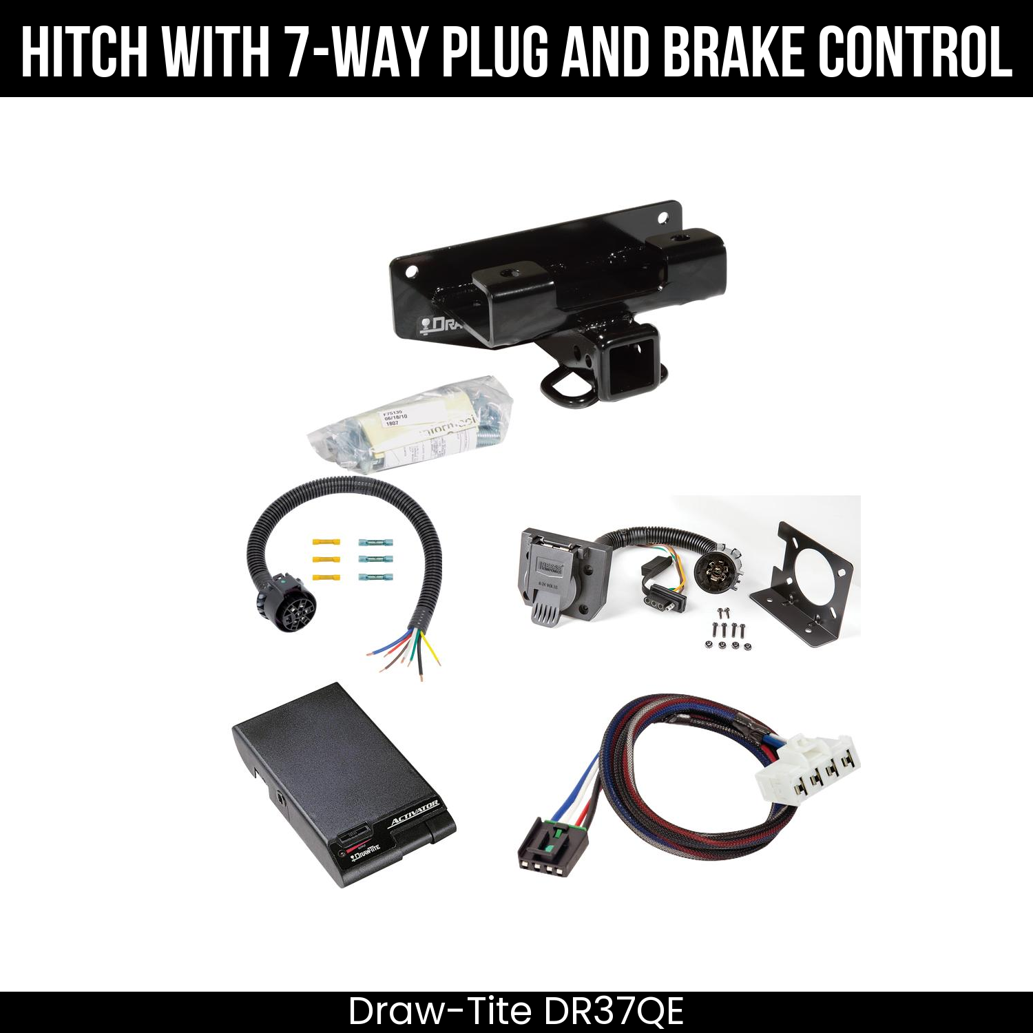 Trailer Hitch , 7-Way , Draw-Tite Activator Brake Control