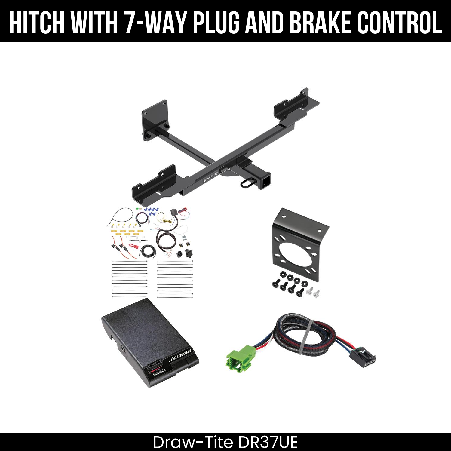 Trailer Hitch , 7-Way , Draw-Tite Activator Brake Control