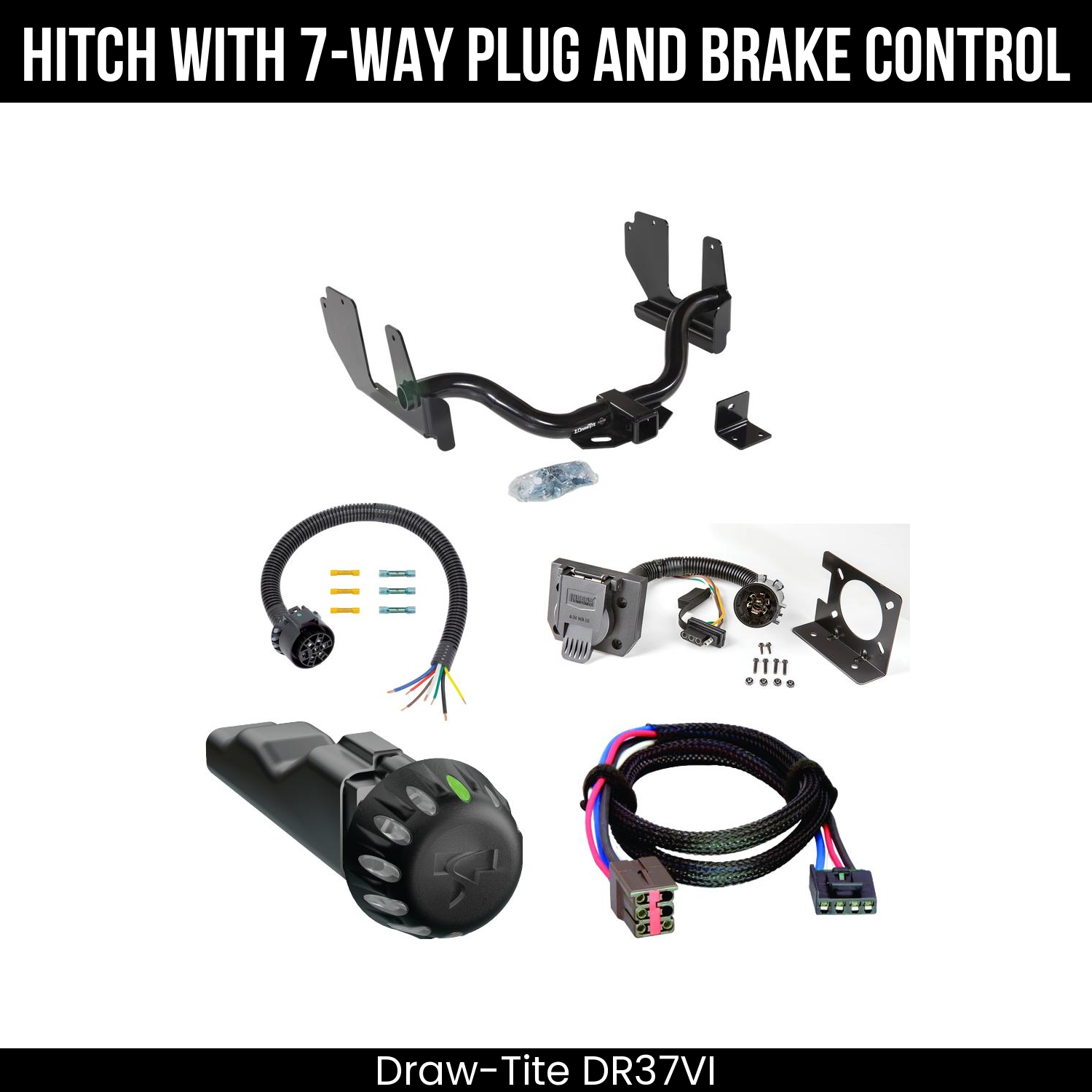 Trailer Hitch , 7-Way , Tekonsha Voyager iD Smart Brake Control