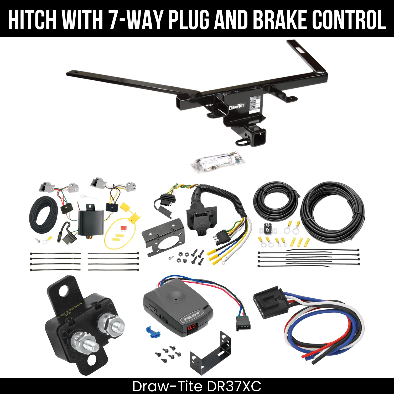 Trailer Hitch , 7-Way , Pro Series Pilot Brake Control
