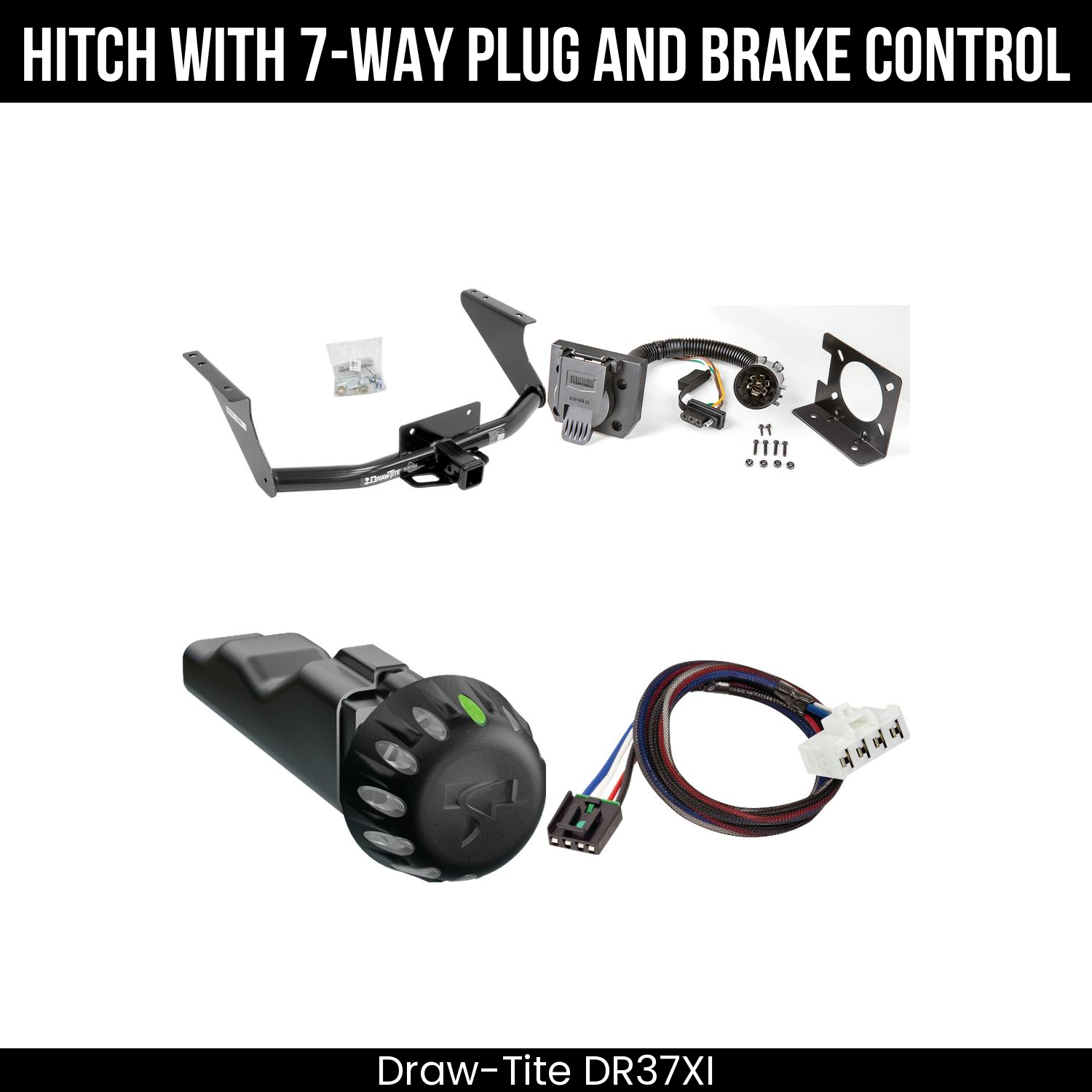 Trailer Hitch , 7-Way , Tekonsha Voyager iD Smart Brake Control