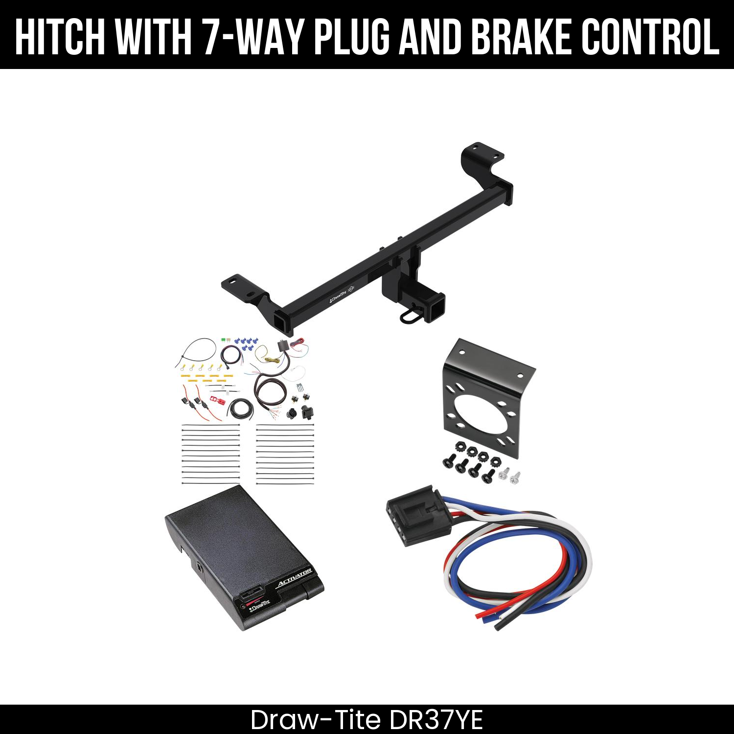 Trailer Hitch , 7-Way , Draw-Tite Activator Brake Control