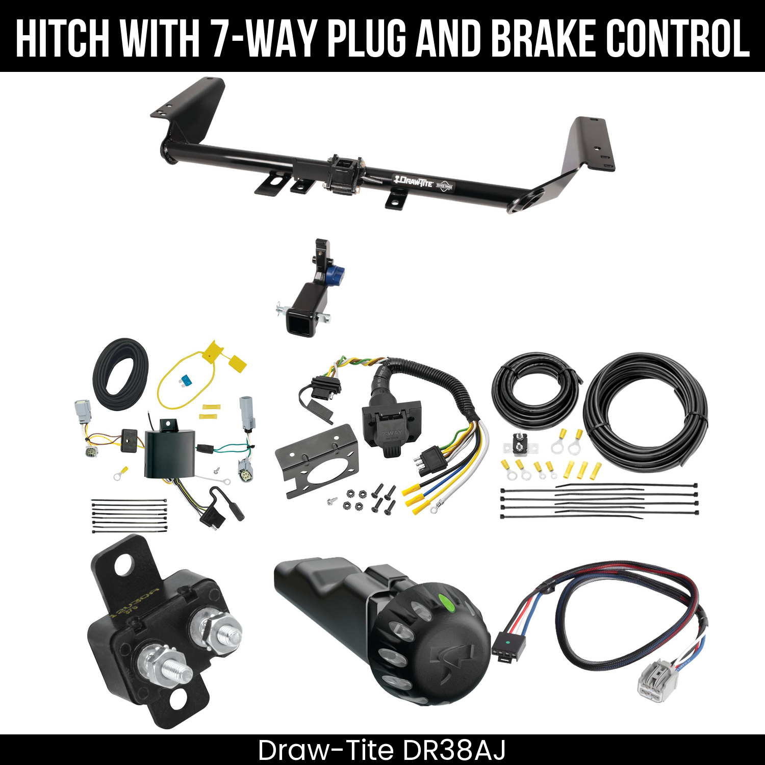 Trailer Hitch , 7-Way , Tekonsha Voyager iD Smart Brake Control