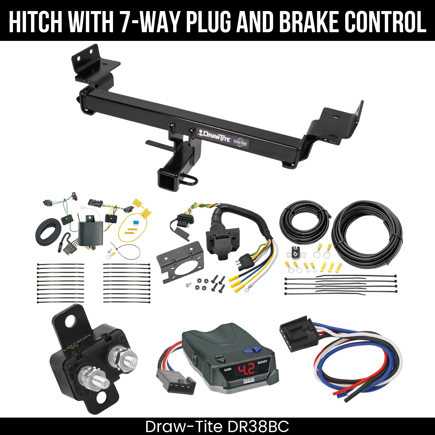Trailer Hitch , 7-Way , Reese Brake EVN Control
