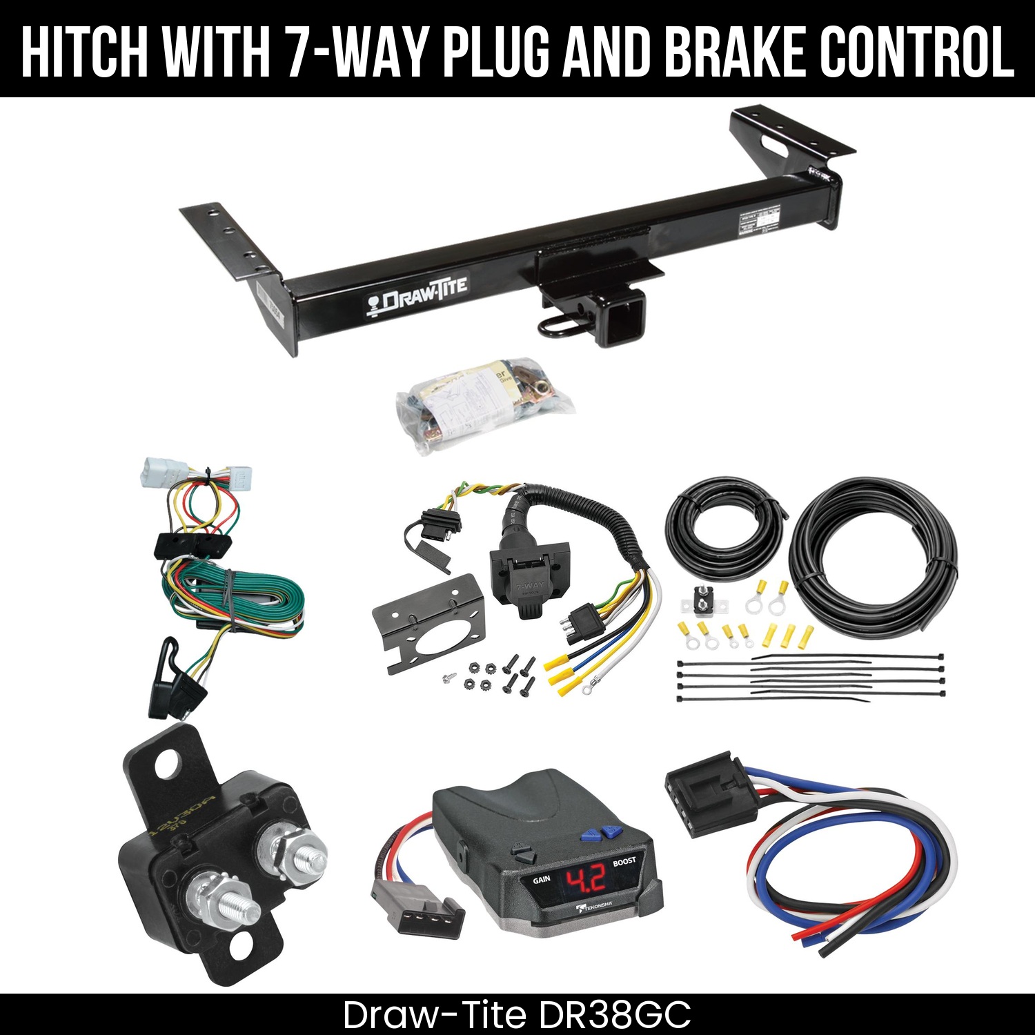 Trailer Hitch , 7-Way , Tekonsha Brake EVN Control