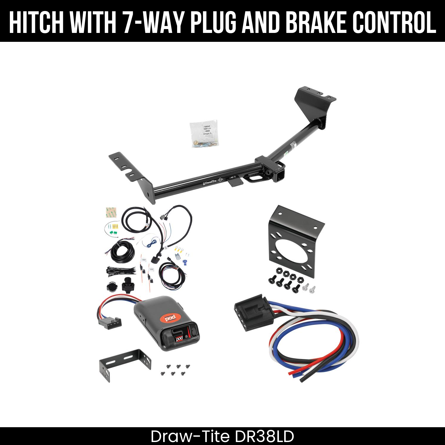Trailer Hitch , 7-Way , Pro Series POD Brake Control