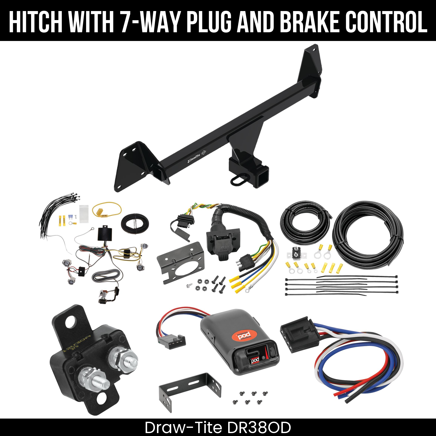 Trailer Hitch , 7-Way , Pro Series POD Brake Control