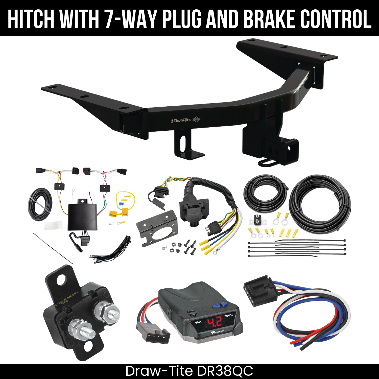 Trailer Hitch , 7-Way , Tekonsha Brake EVN Control