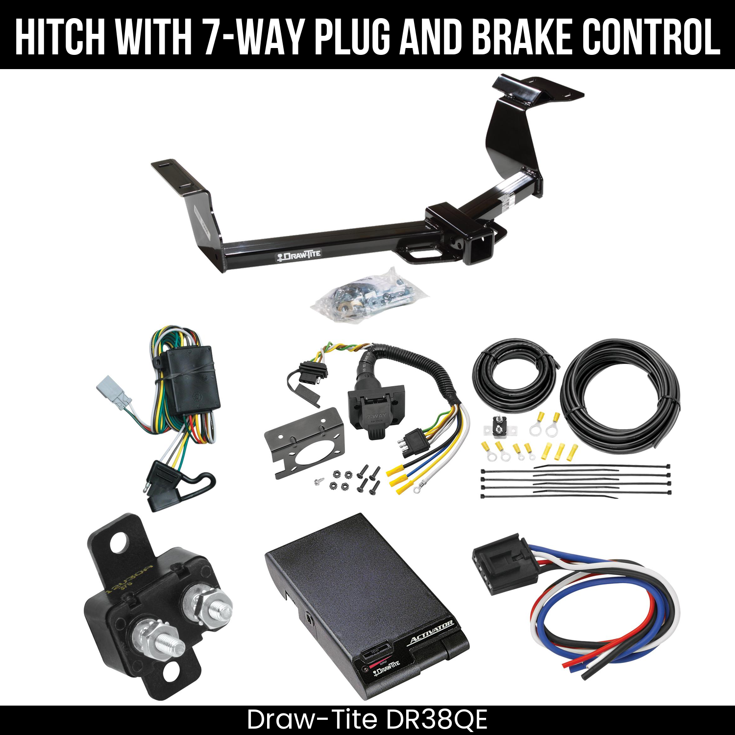 Trailer Hitch , 7-Way , Draw-Tite Activator Brake Control