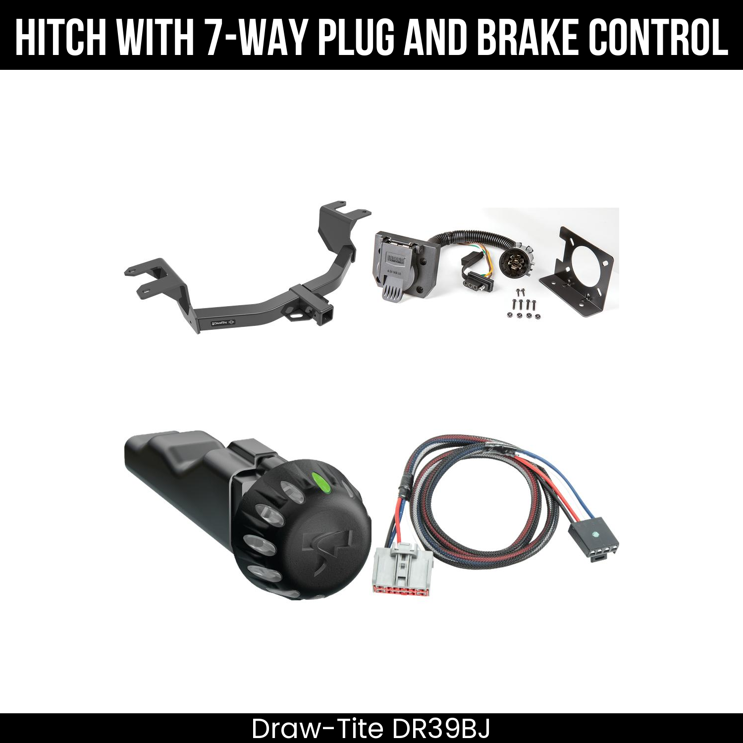 Trailer Hitch , 7-Way , Tekonsha Voyager iD Smart Brake Control