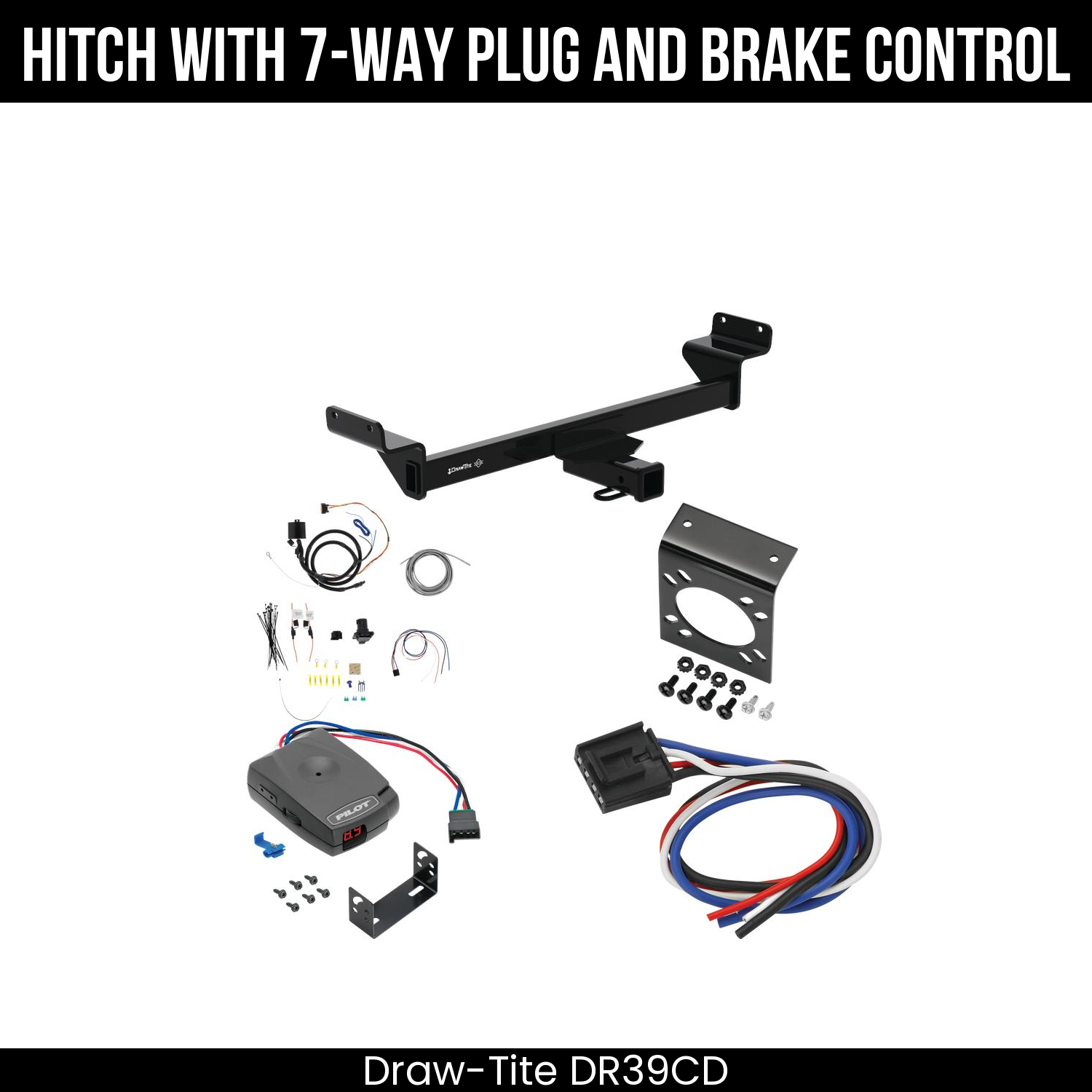 Trailer Hitch , 7-Way , Pro Series Pilot Brake Control