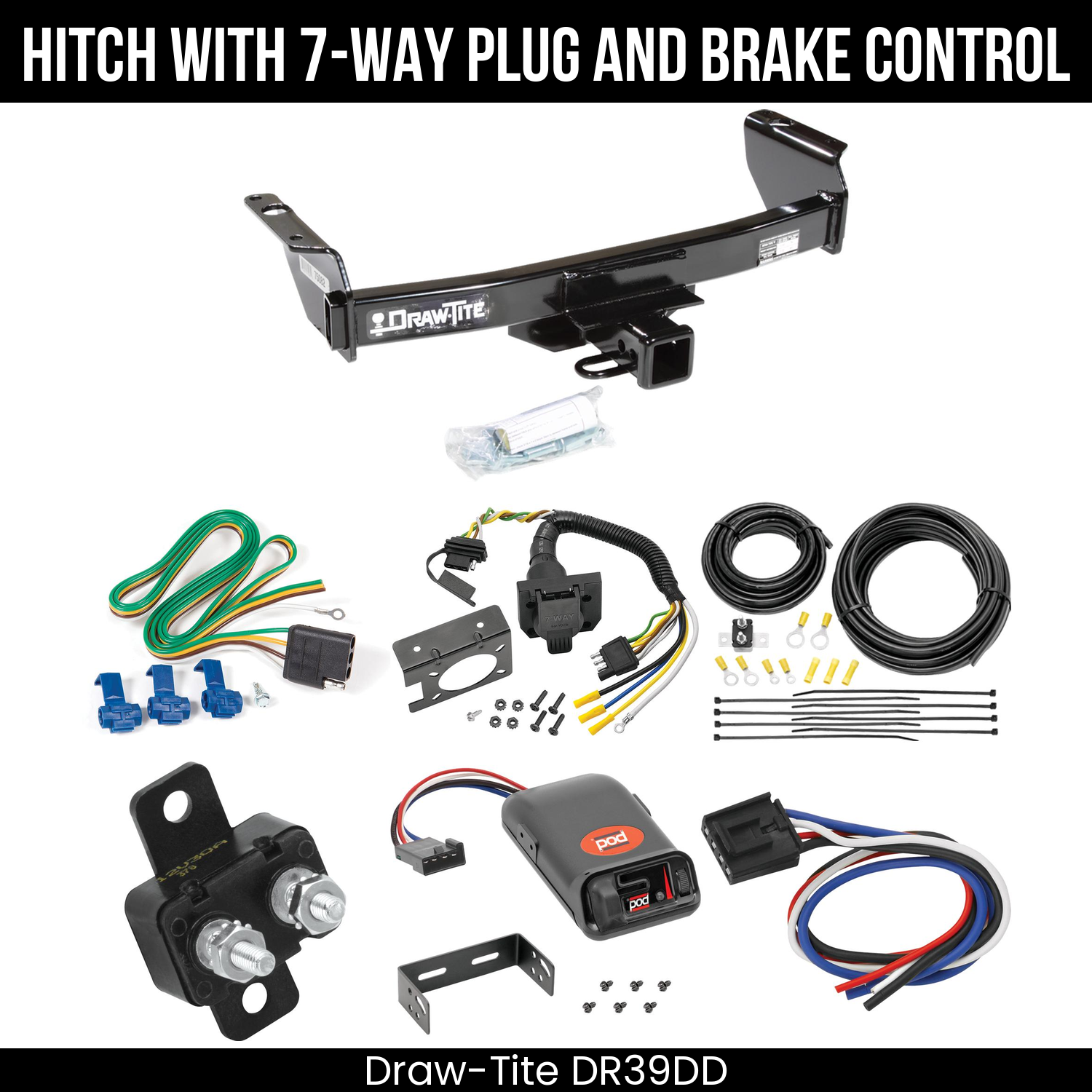 Trailer Hitch , 7-Way , Pro Series POD Brake Control