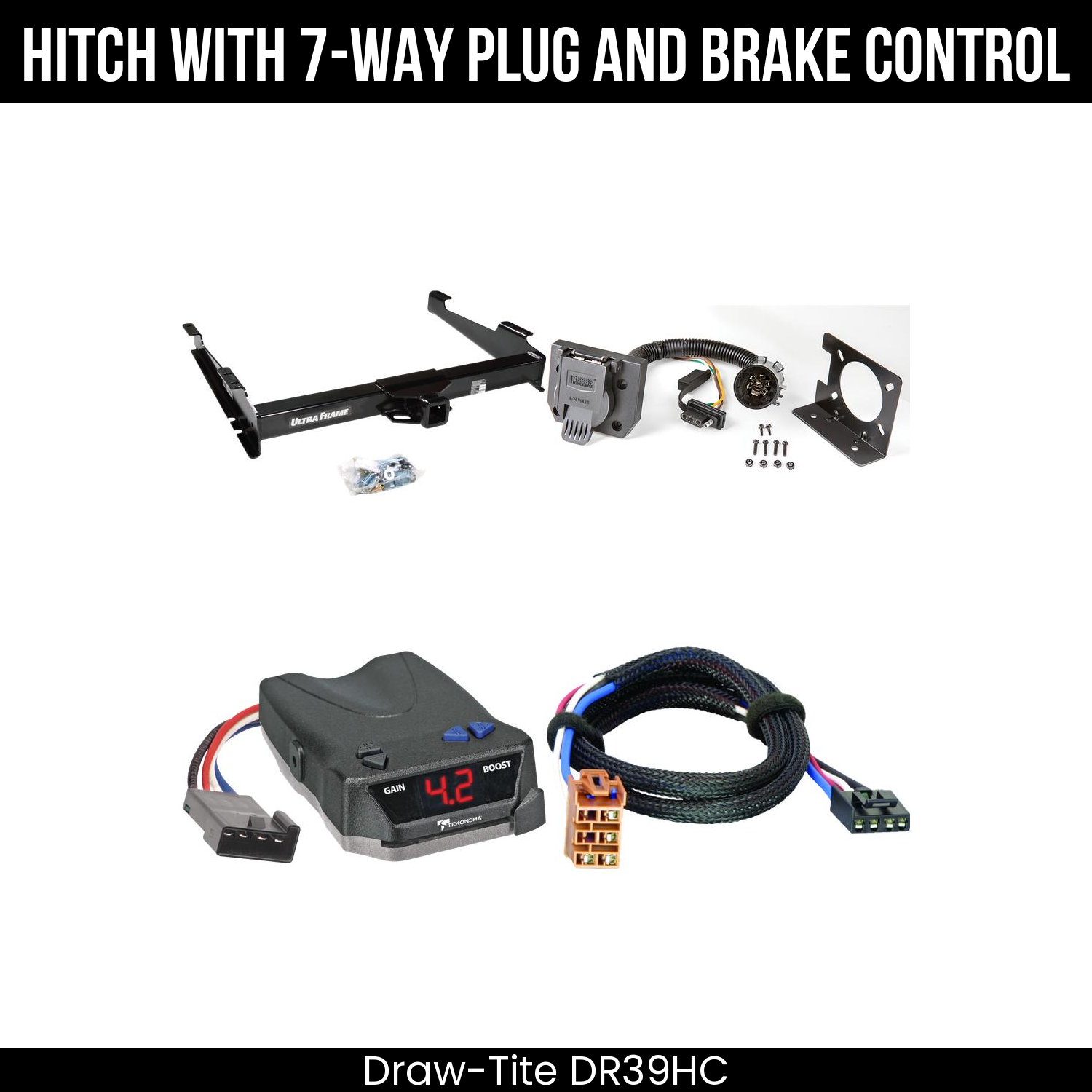 Trailer Hitch , 7-Way , Tekonsha Brake EVN Control
