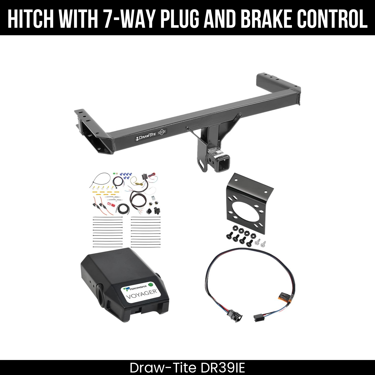 Trailer Hitch , 7-Way , Tekonsha Voyager Brake Control