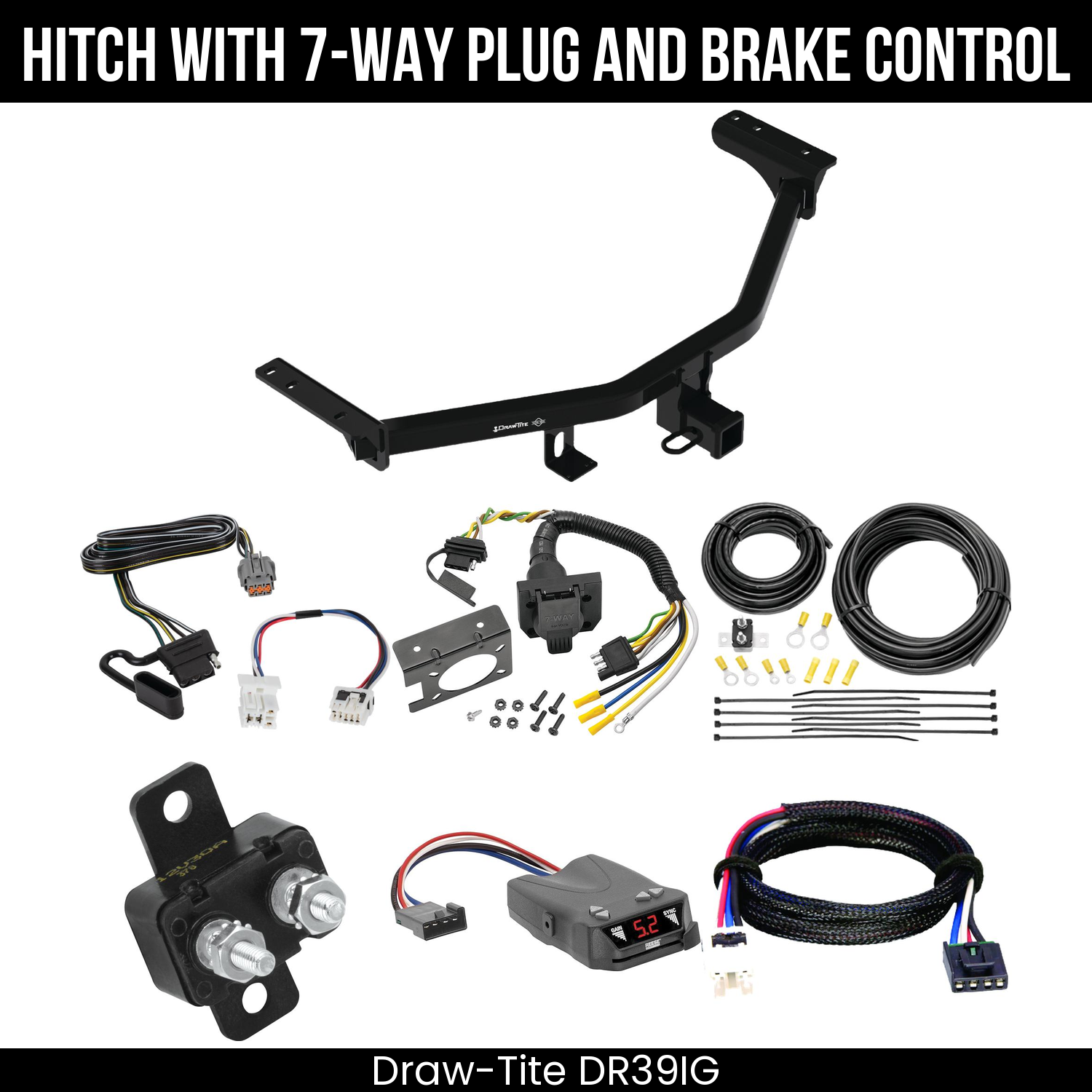 Trailer Hitch , 7-Way , Reese Brakeman IV Brake Control