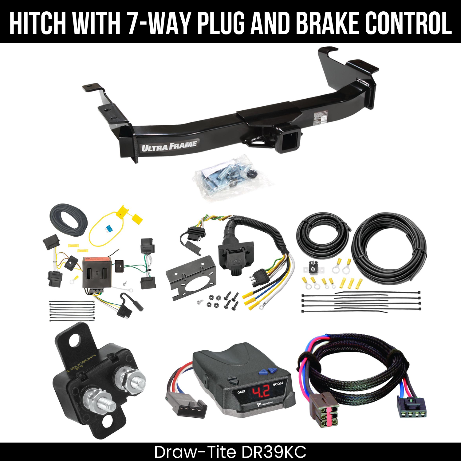 Trailer Hitch , 7-Way , Tekonsha Brake EVN Control