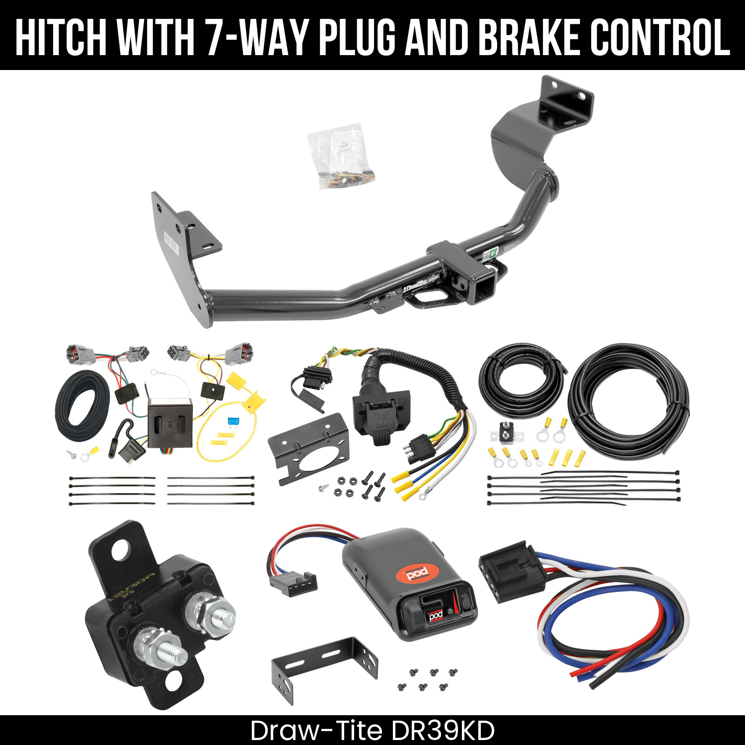 Trailer Hitch , 7-Way , Pro Series POD Brake Control