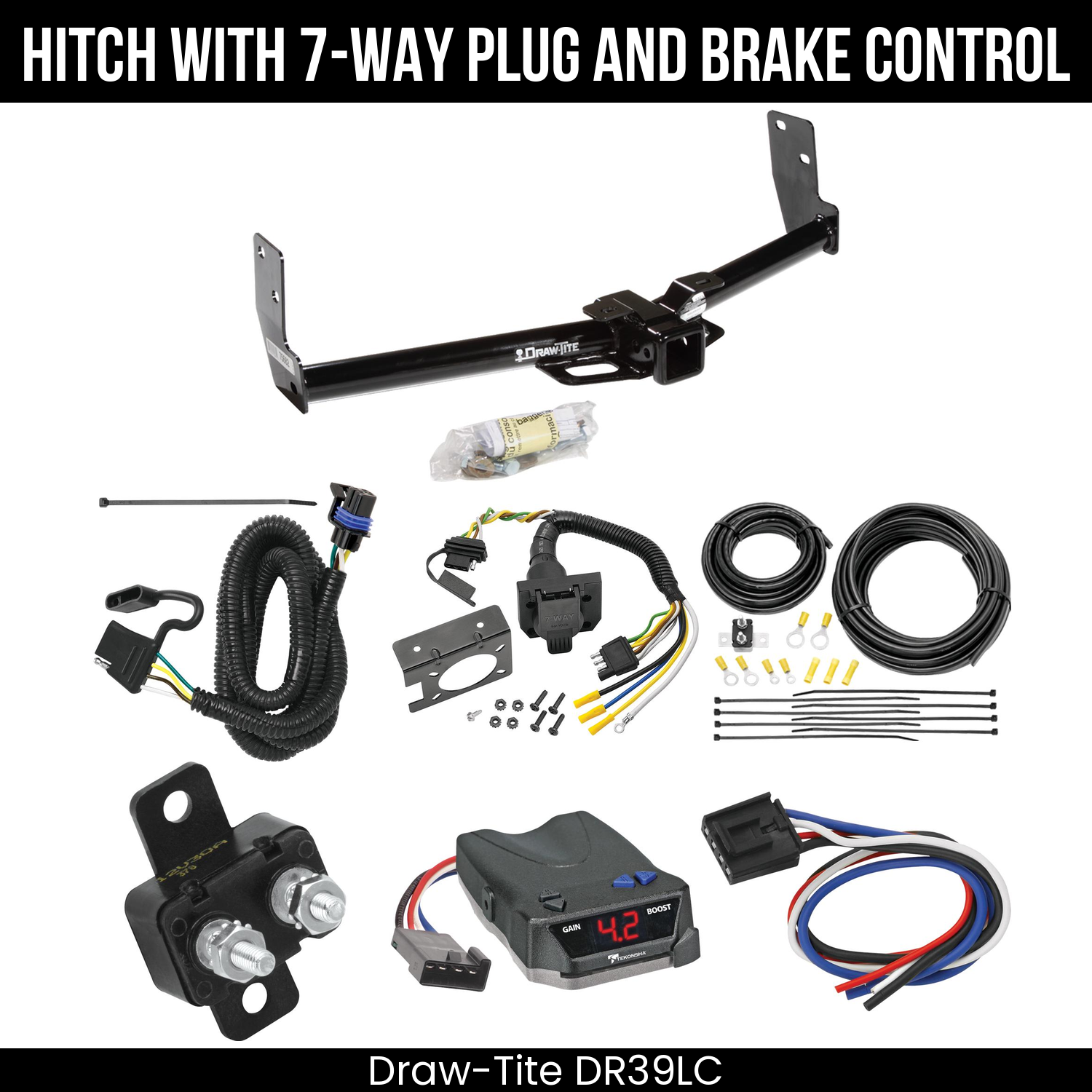 Trailer Hitch , 7-Way , Tekonsha Brake EVN Control