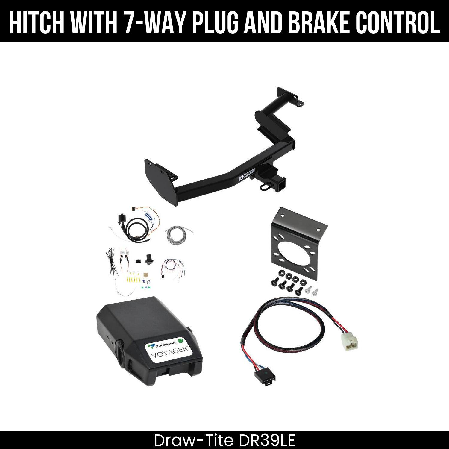 Trailer Hitch , 7-Way , Tekonsha Voyager Brake Control