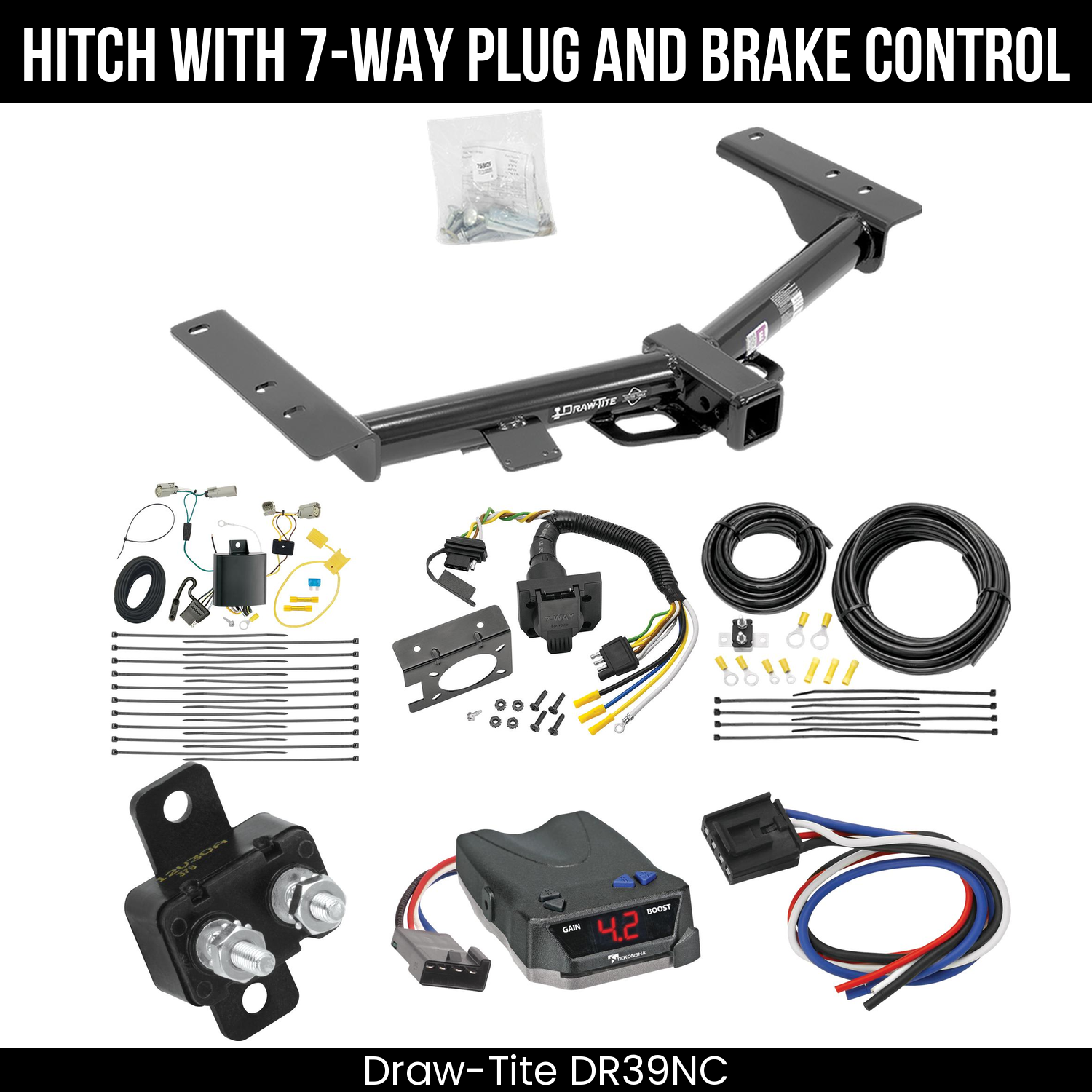 Trailer Hitch , 7-Way , Tekonsha Brake EVN Control