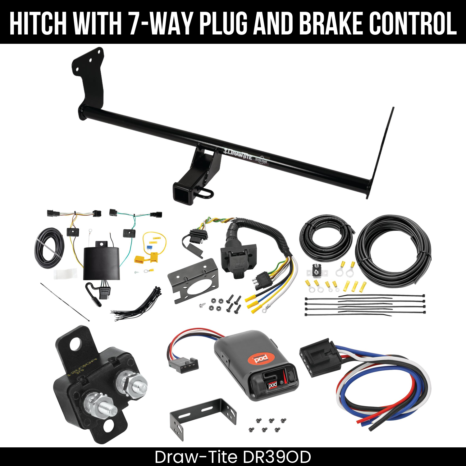 Trailer Hitch , 7-Way , Pro Series POD Brake Control