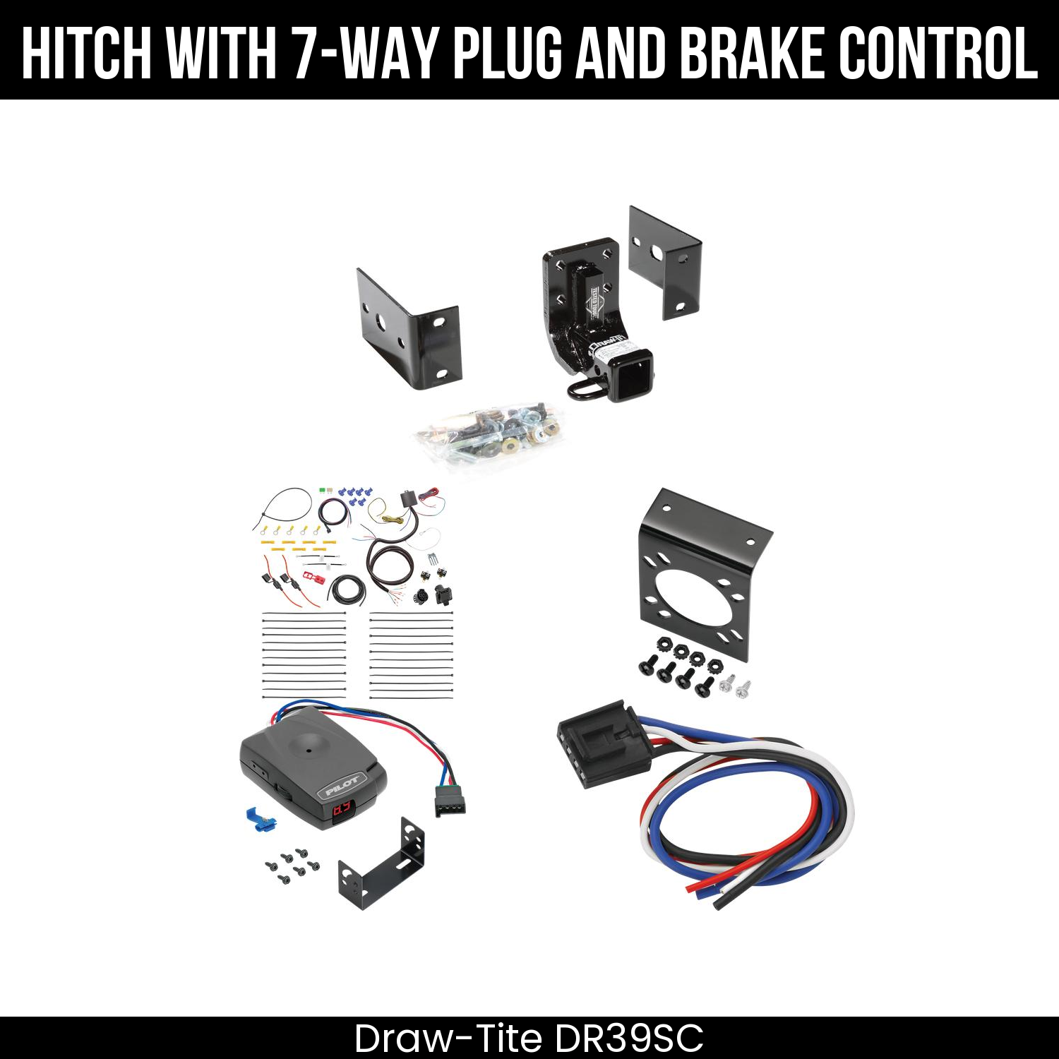 Trailer Hitch , 7-Way , Pro Series Pilot Brake Control