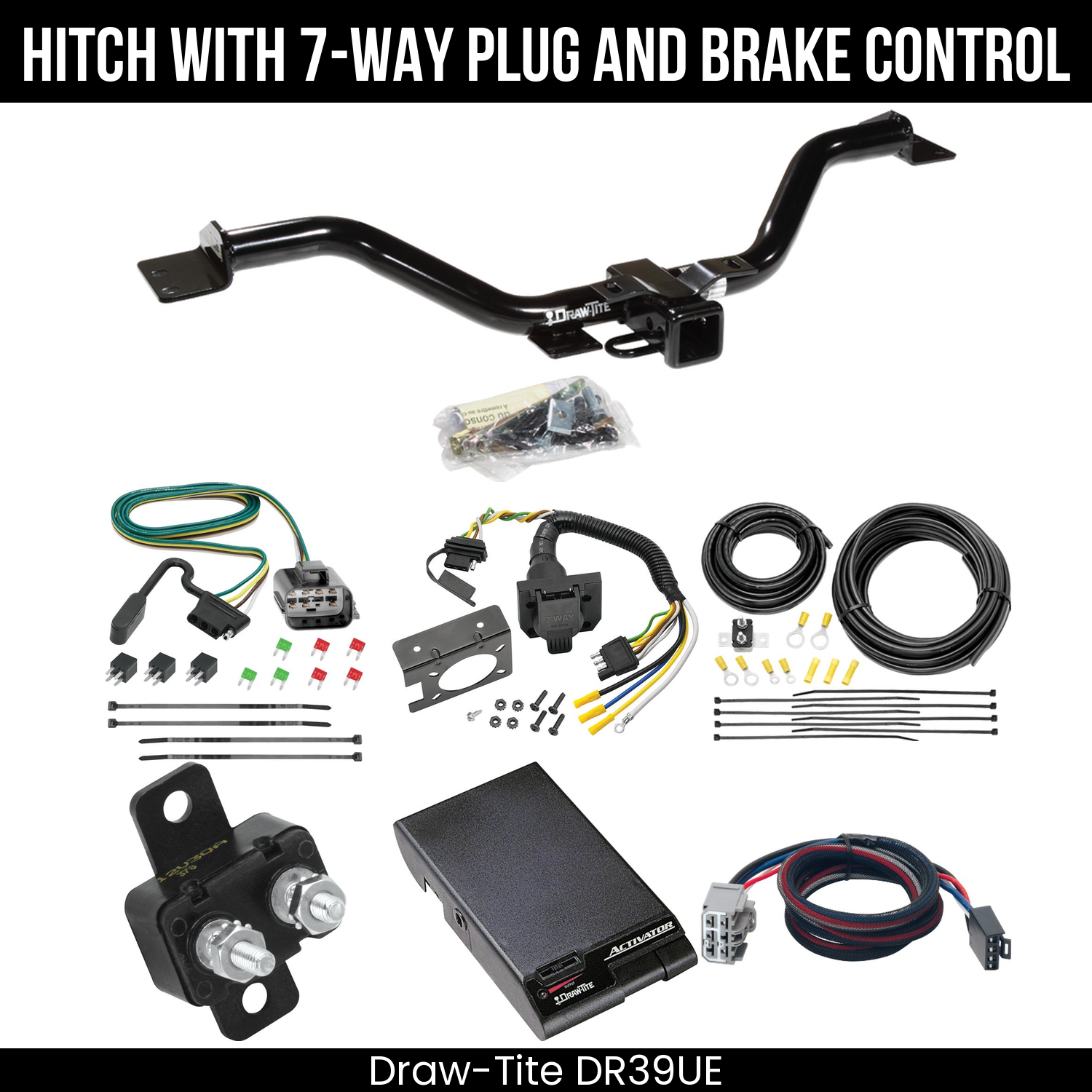 Trailer Hitch , 7-Way , Draw-Tite Activator Brake Control