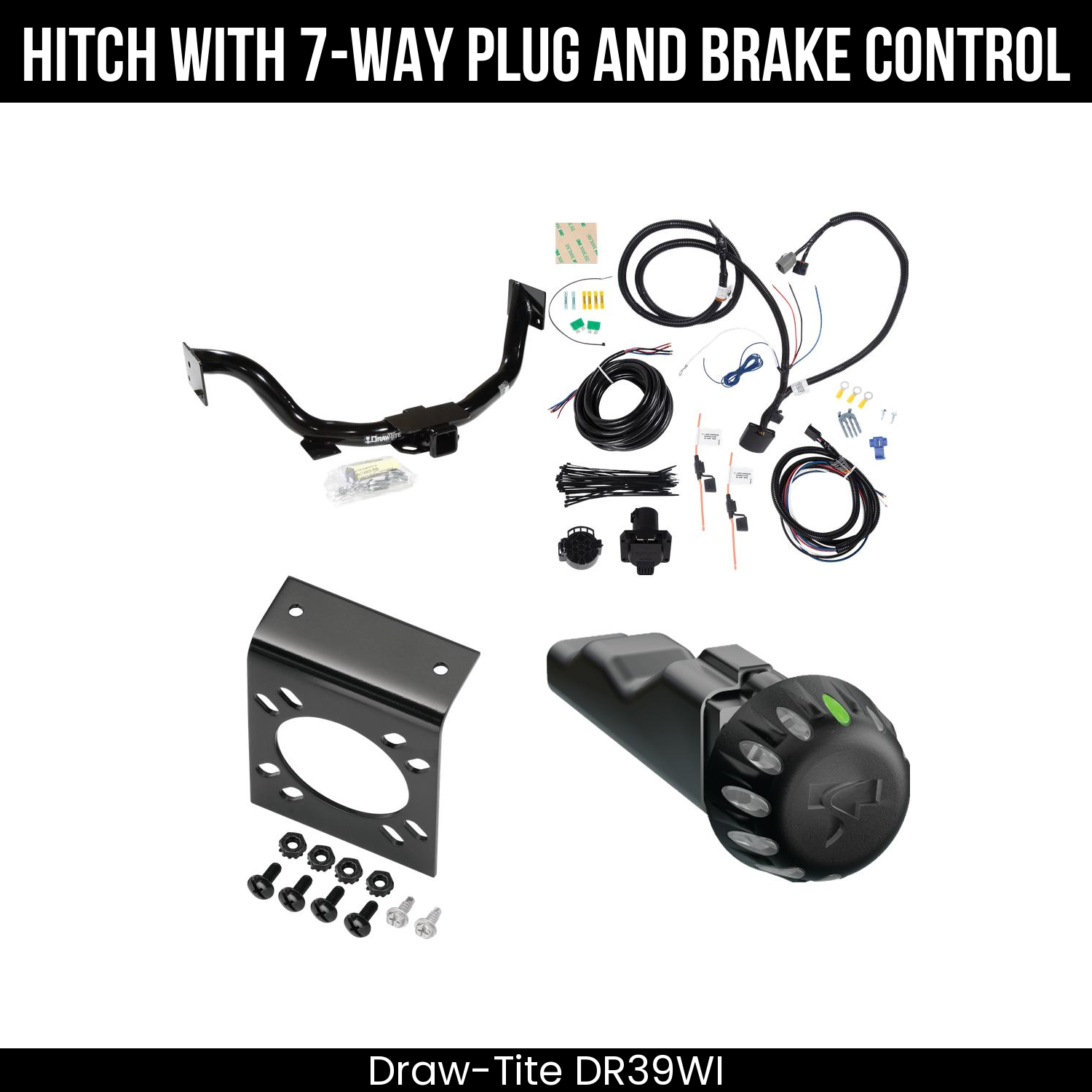 Trailer Hitch , 7-Way , Tekonsha Voyager iD Smart Brake Control