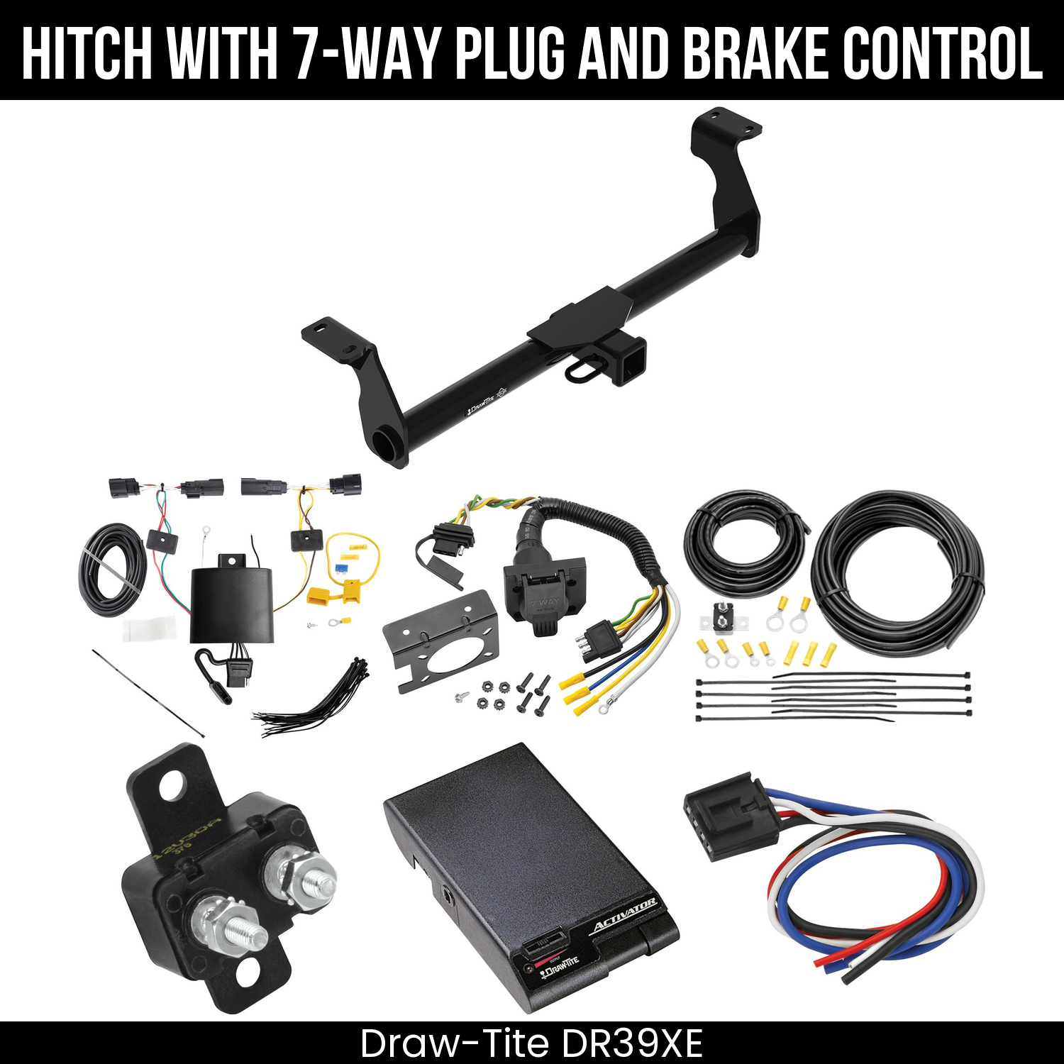 Trailer Hitch , 7-Way , Draw-Tite Activator Brake Control