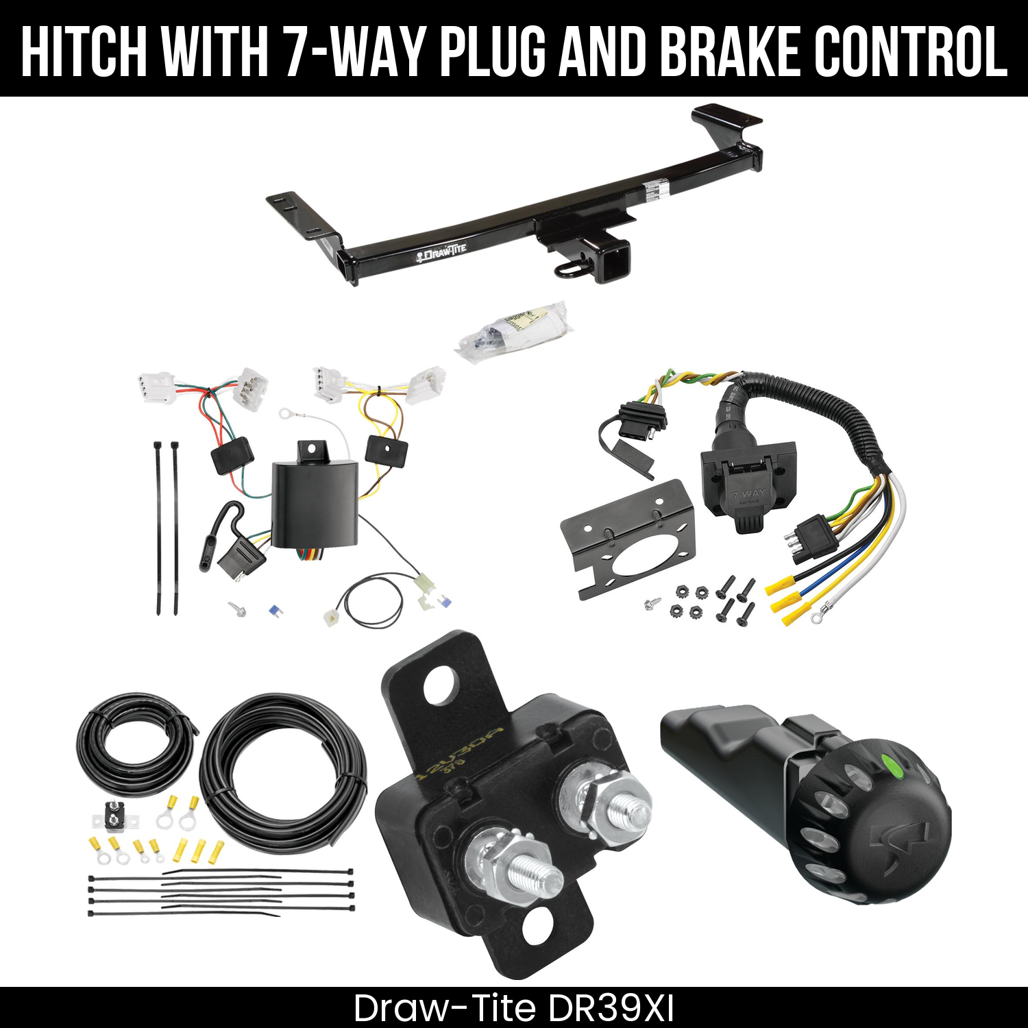 Trailer Hitch , 7-Way , Tekonsha Voyager iD Smart Brake Control