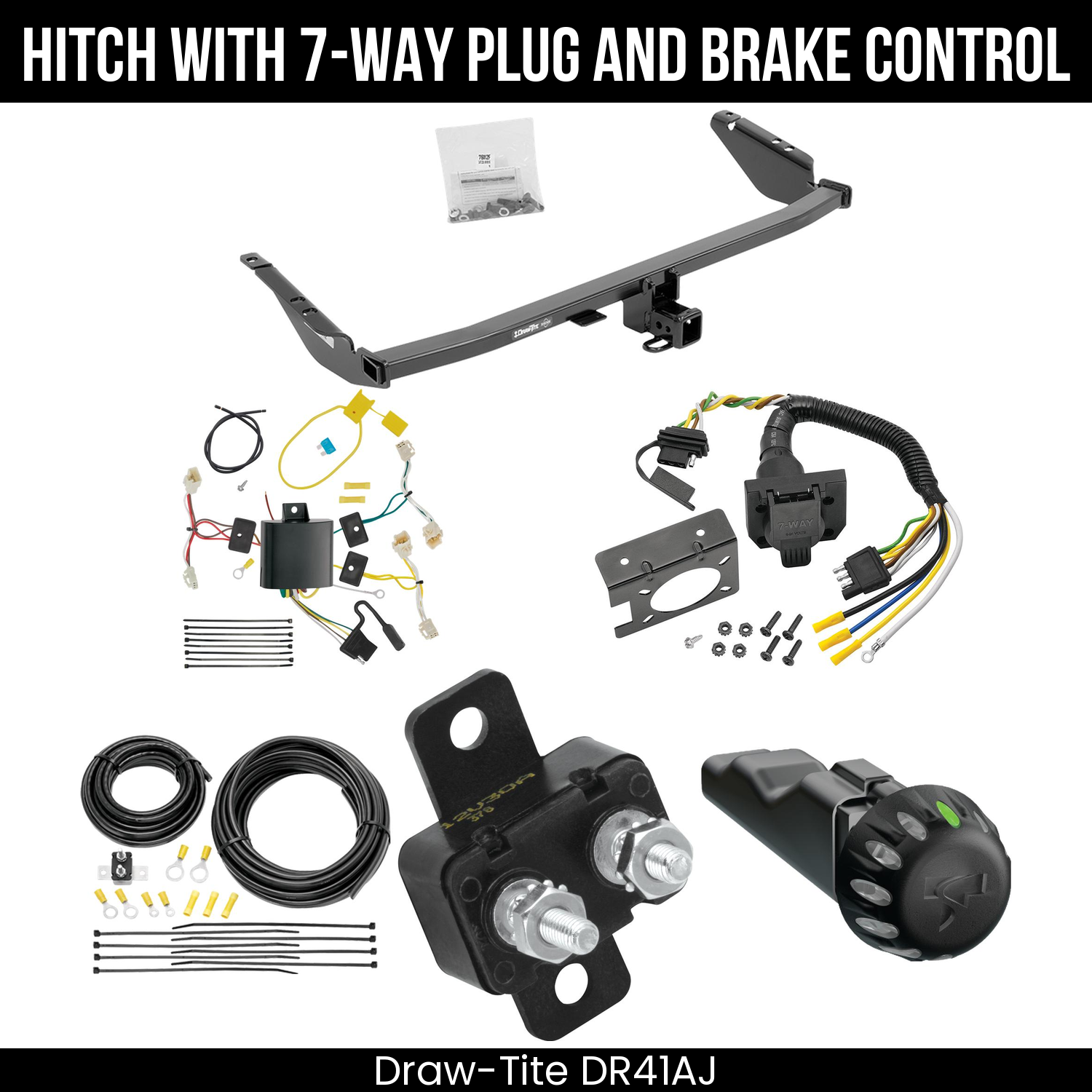 Trailer Hitch , 7-Way , Tekonsha Voyager iD Smart Brake Control