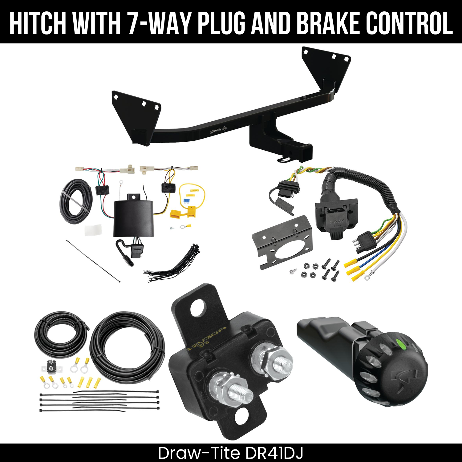 Trailer Hitch , 7-Way , Tekonsha Voyager iD Smart Brake Control