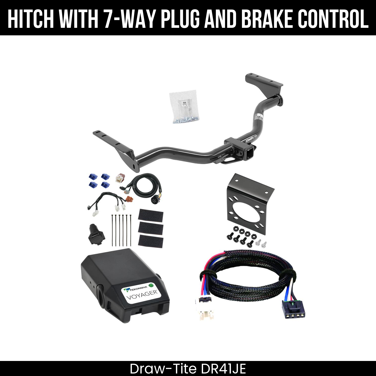 Trailer Hitch , 7-Way , Tekonsha Voyager Brake Control